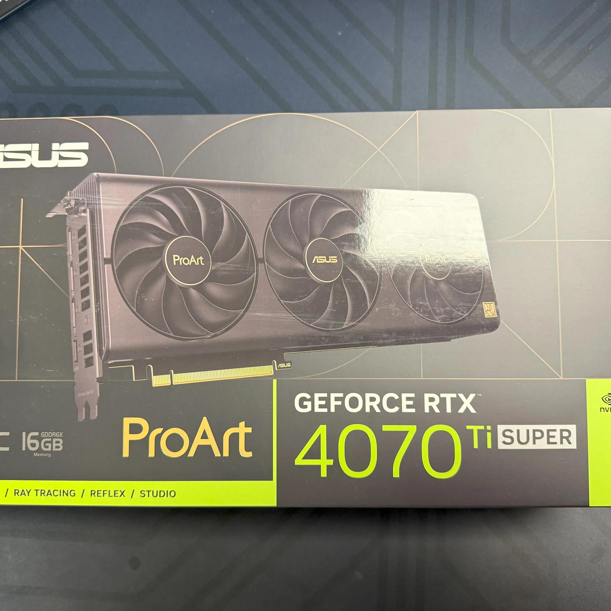 *Brand New* ASUS nVidia ProArt GeForce RTX 4070ti Super