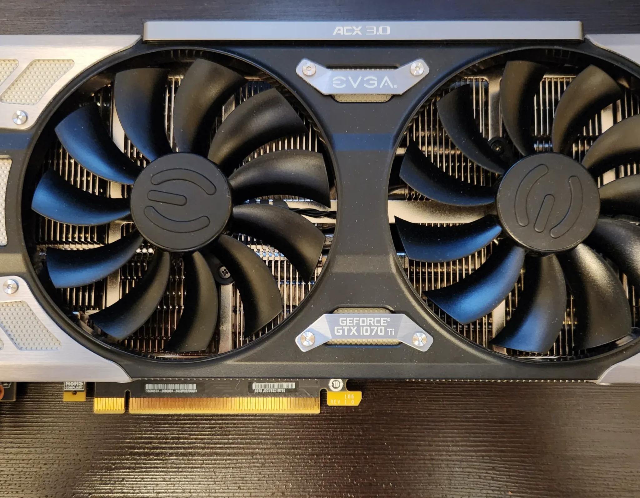 EVGA Geforce GTX 1070 Ti