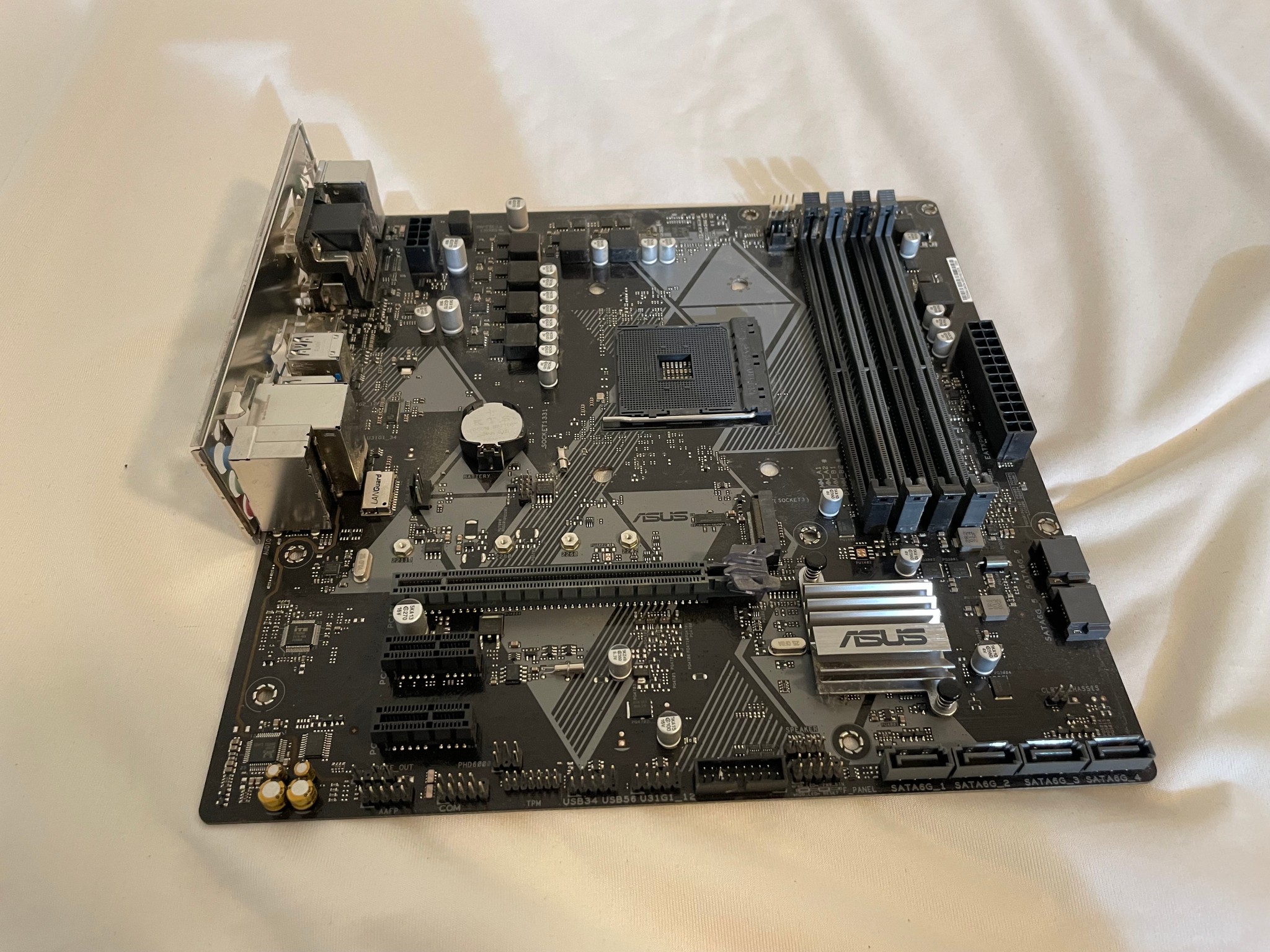 Asus PRIME B450M-A mATX Motherboard (Black)
