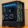 💙 The 2077 💛 Ryzen 7 7800X3D + RTX 5070 + 32gb + 2TB ssd | Premium Dual LCD Build
