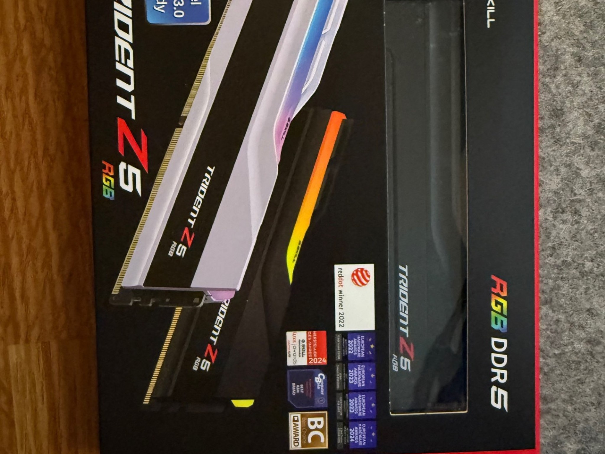 G.SKILL Trident Z5 RGB Series (Intel XMP 3.0) DDR5 RAM 64GB (2x32GB) 6400MT/s