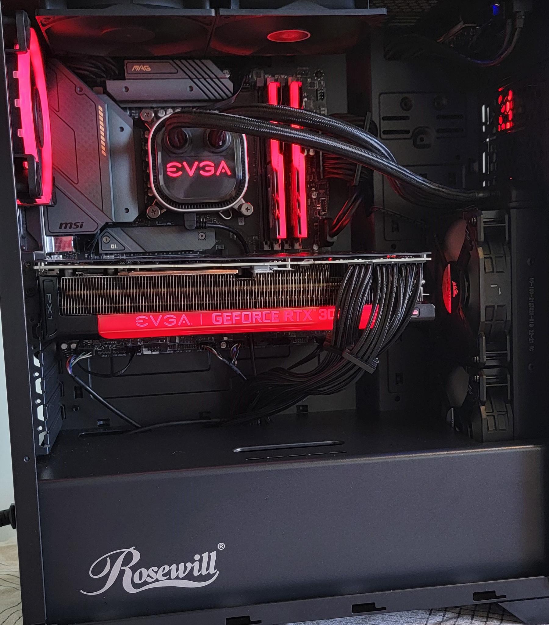 MSI MAG B660-M Bazooka i5 12600KF EVGA RTX3080 FTW3 10GB