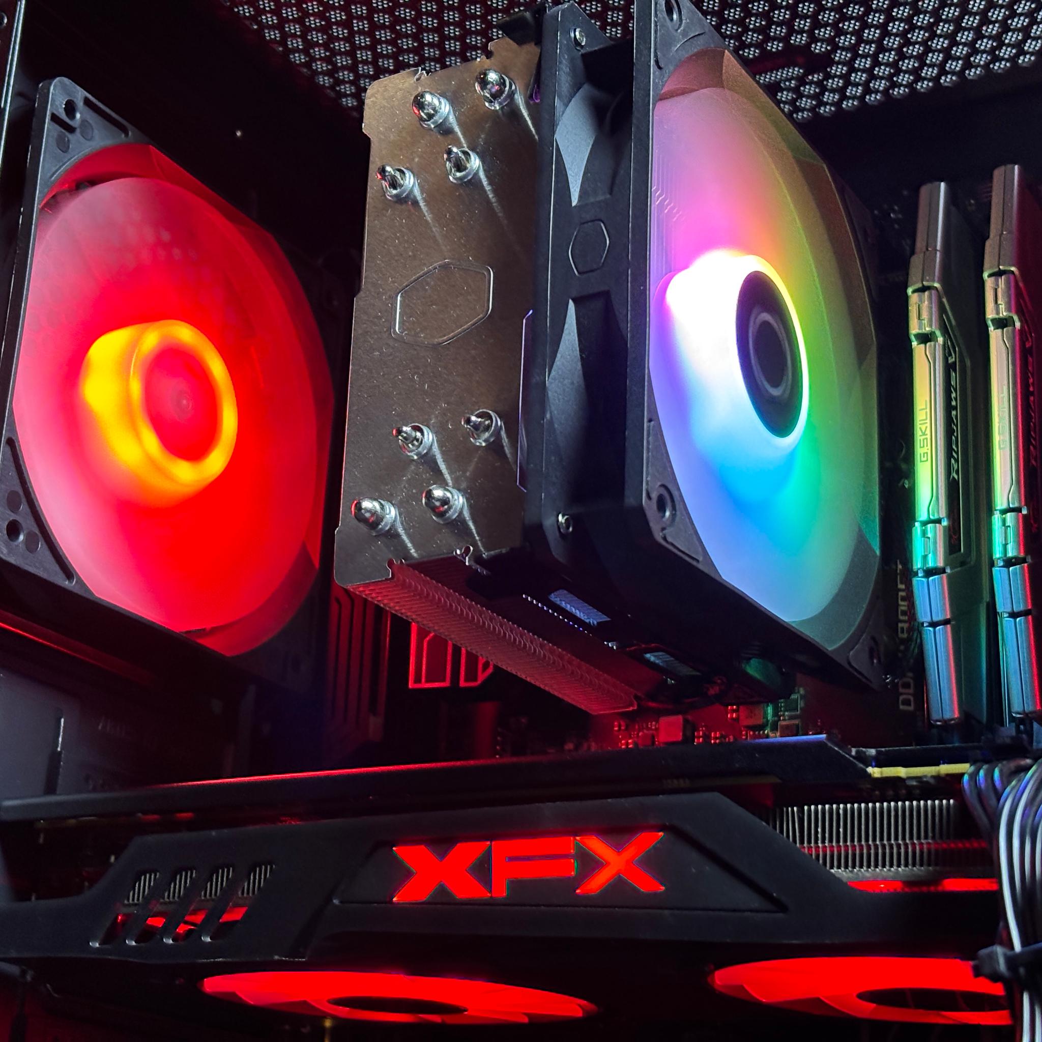 SWEET BEGINNER PC💥Intel I7 7700K | RX 580 8GB | 16gb DDR4 | 256GB M.2 SSD | 1TB HDD💥