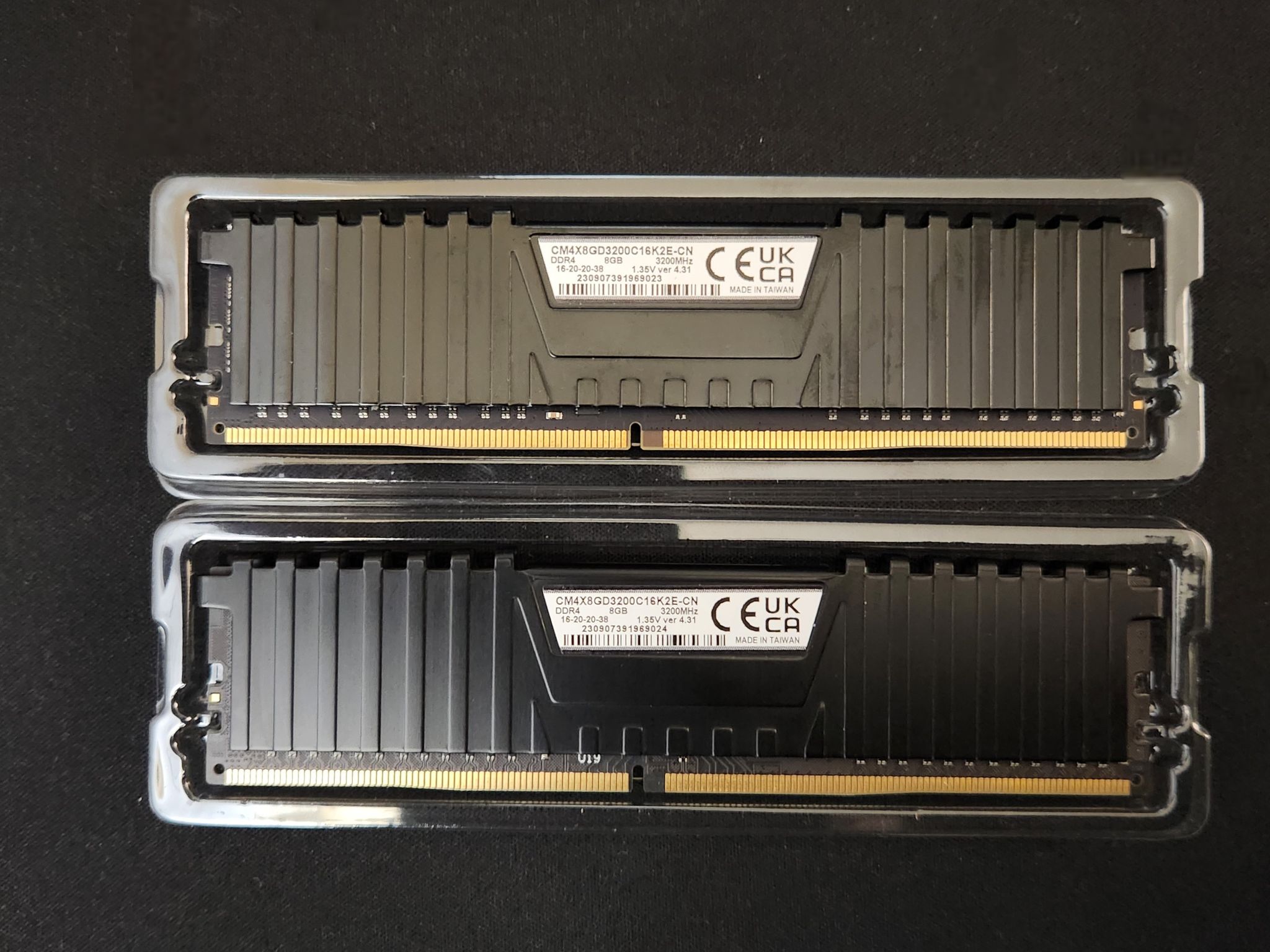Corsair Vengeance 16gb(2x8) DDR4 3200