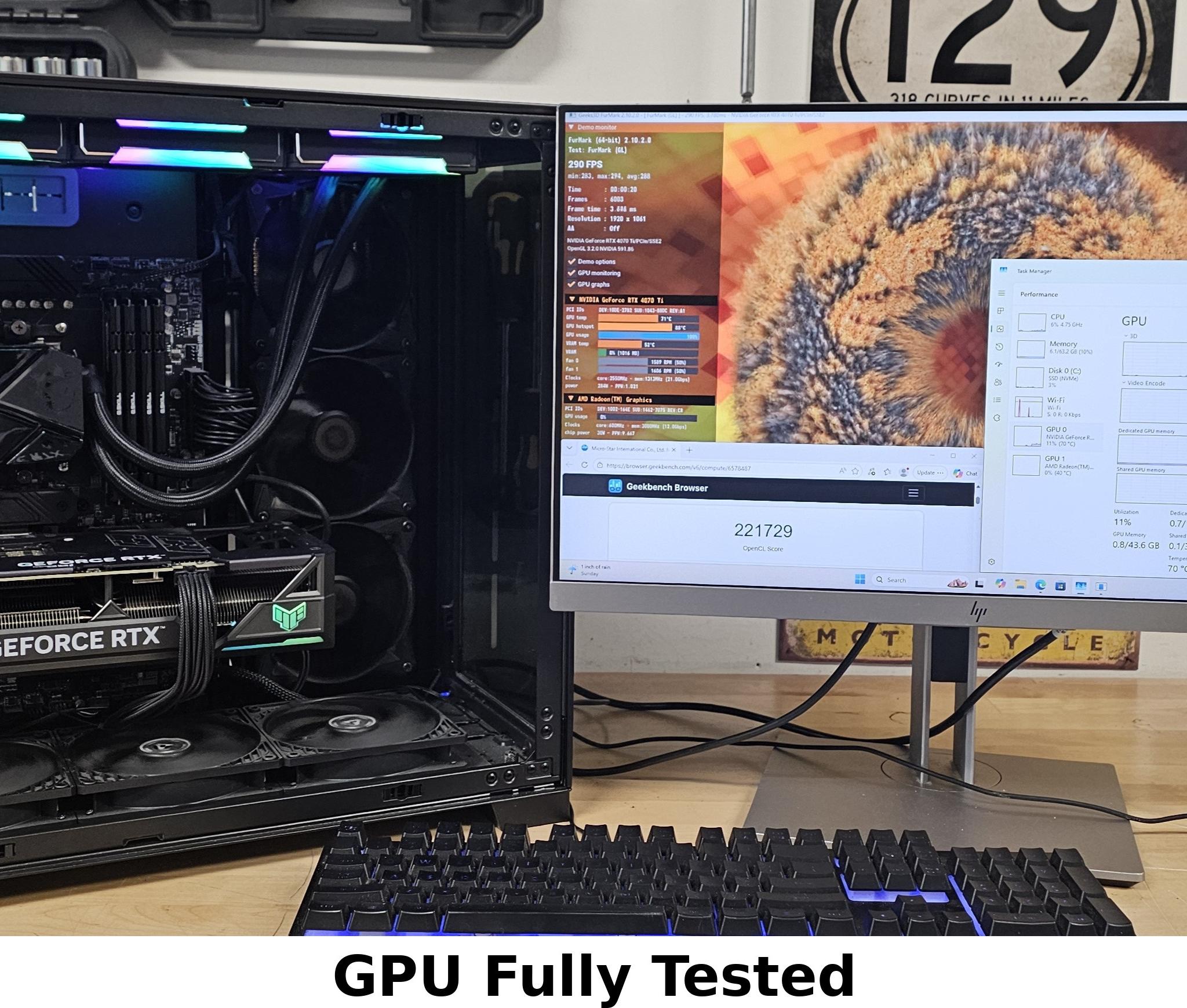 RTX 4070 Ti ASUS TUF Gaming 12GB