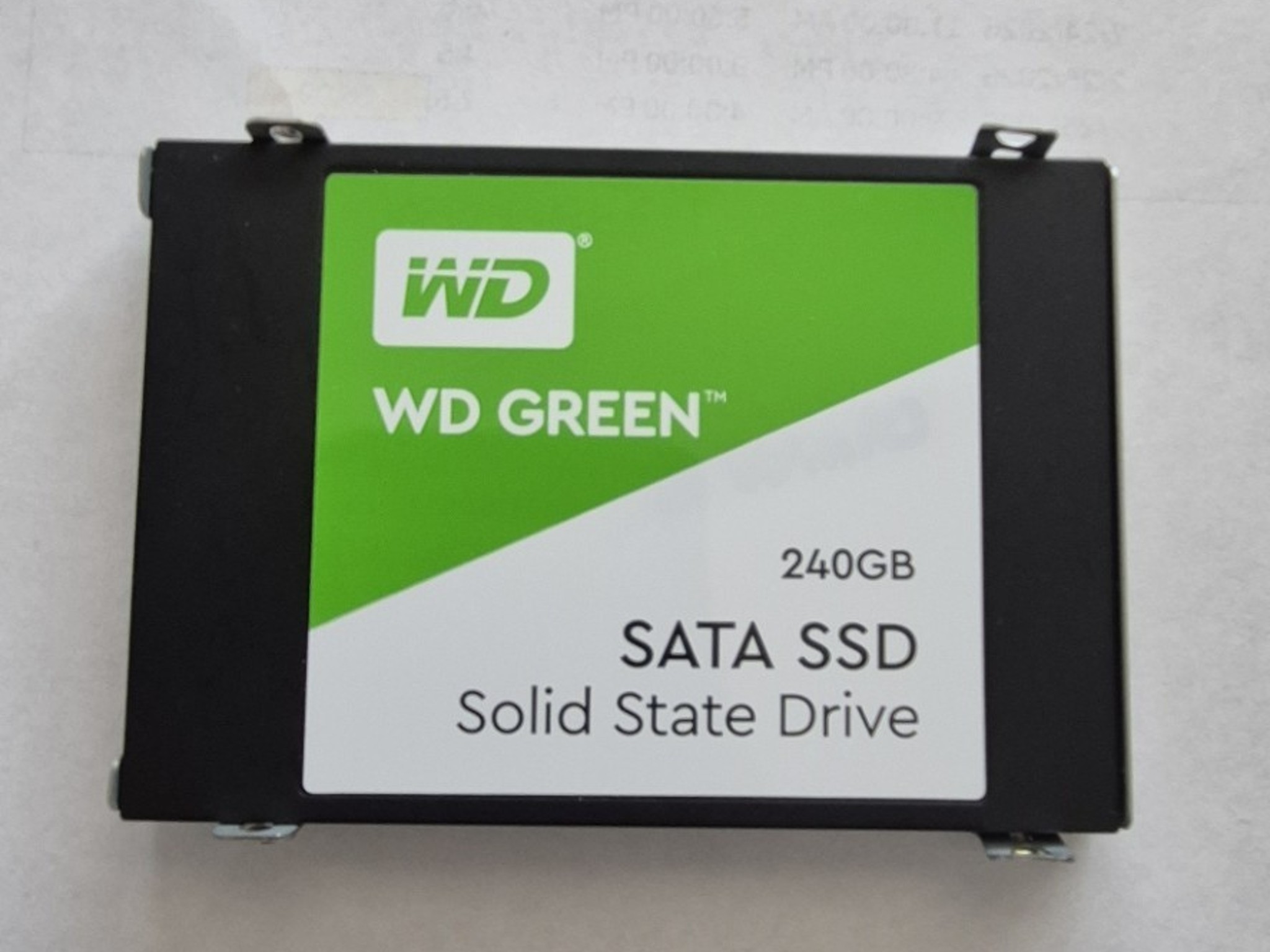 Pre-owned WD Green Western Digital 240GB SATA PC SSD Solid State Drive WDS240G1G0A-100 Life
