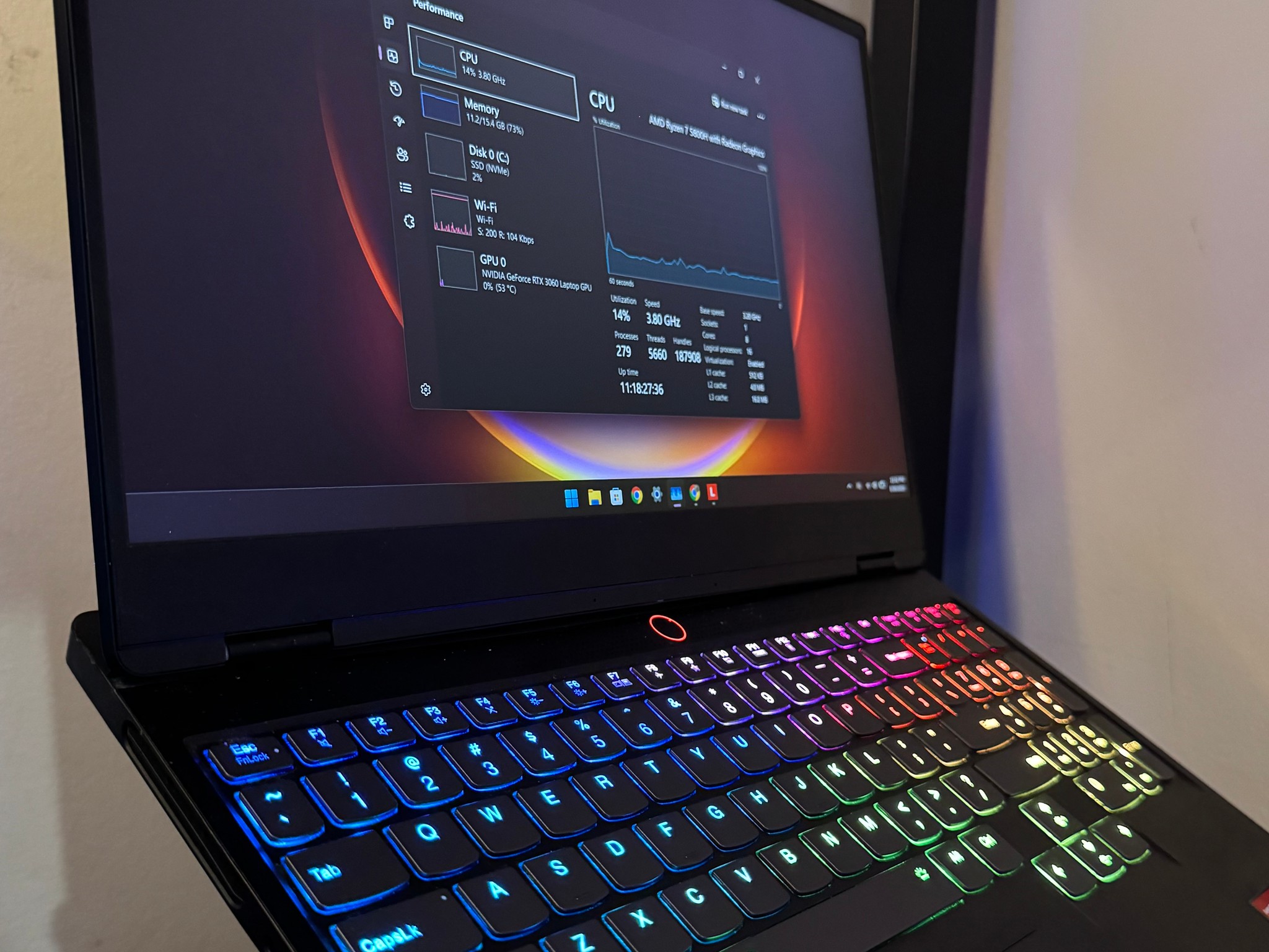 2022 Lenovo Legion Slim 7 15ACH6 - Ryzen 7 5800H | RTX 3060 | 1080P 165Hz 16" IPS Display
