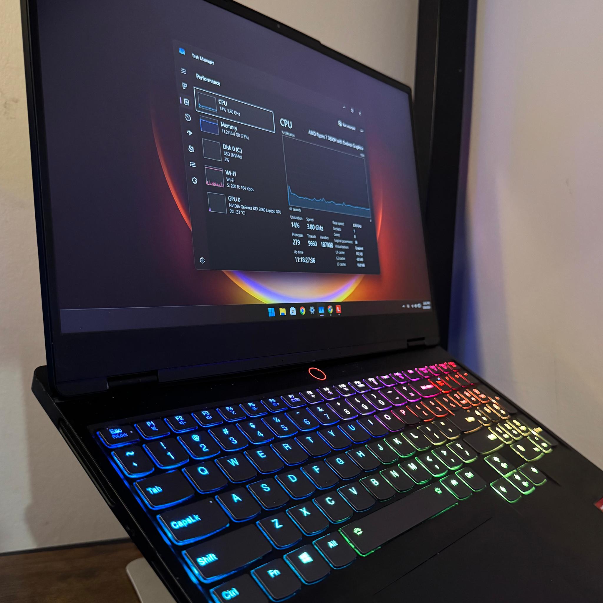 2022 Lenovo Legion Slim 7 15ACH6 - Ryzen 7 5800H | RTX 3060 | 1080P 165Hz 16" IPS Display