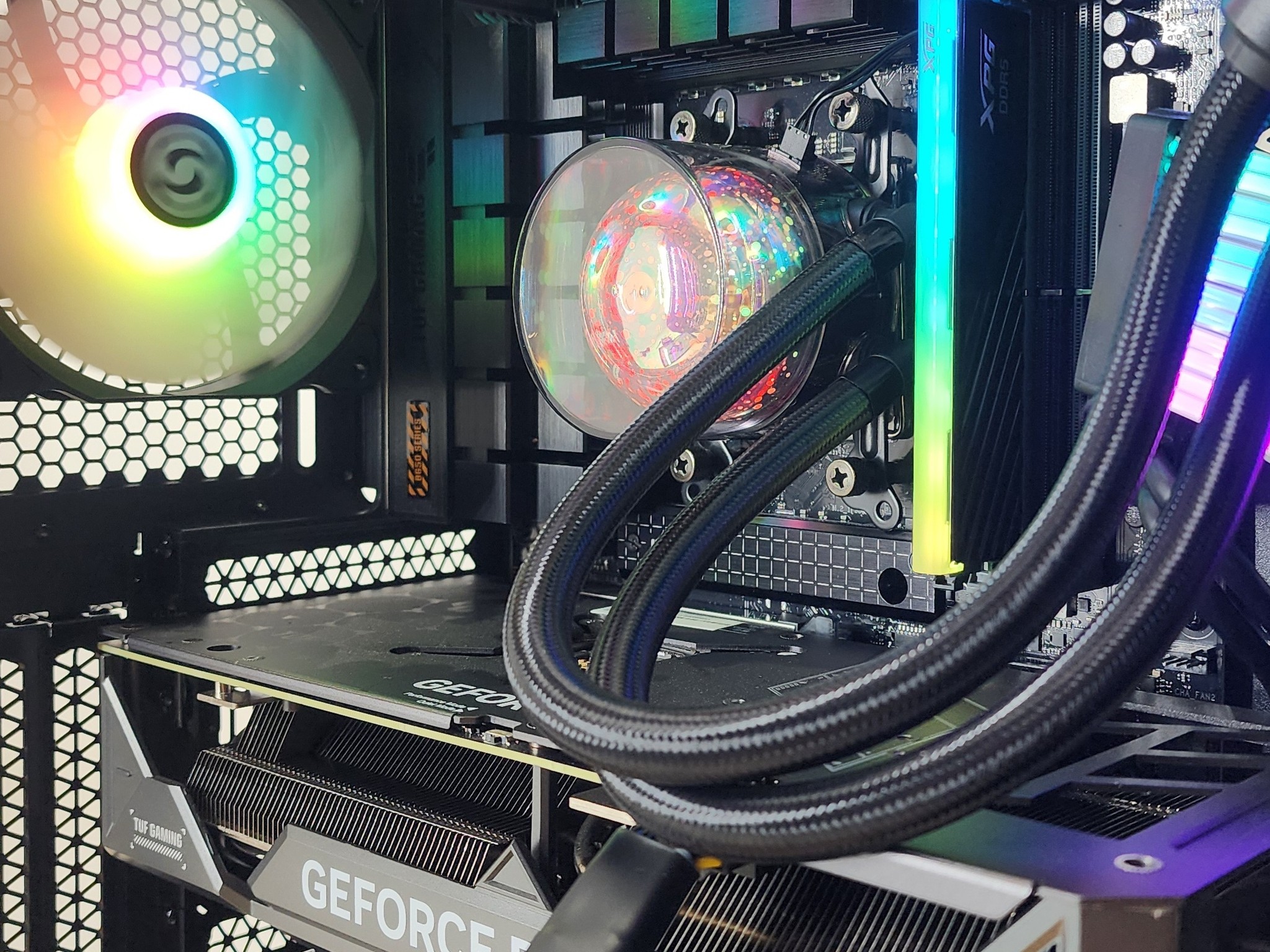 Gaming PC Ryzen 7 7700X 16GB RAM 1TB SSD RTX 4070 Ti 12GB Windows 11 Computer