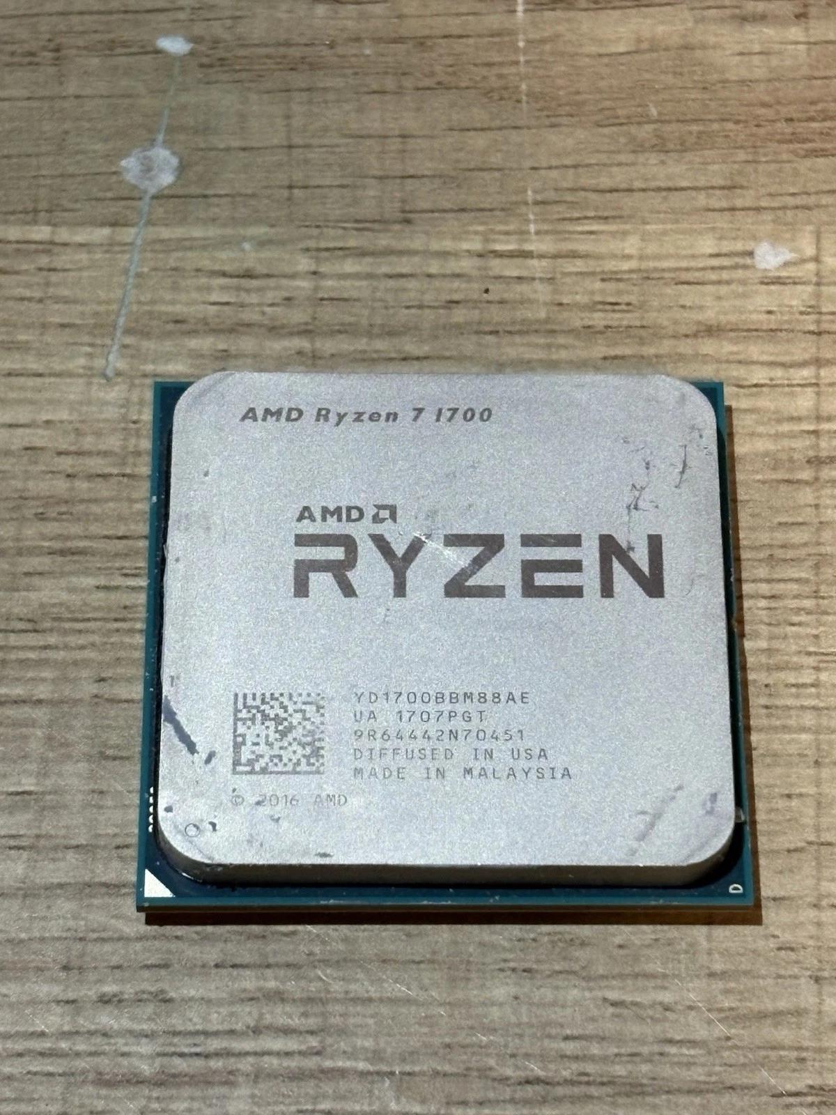 AsRock A320-M, Ryzen 7 1700, 2x8GB DDR4 RAM