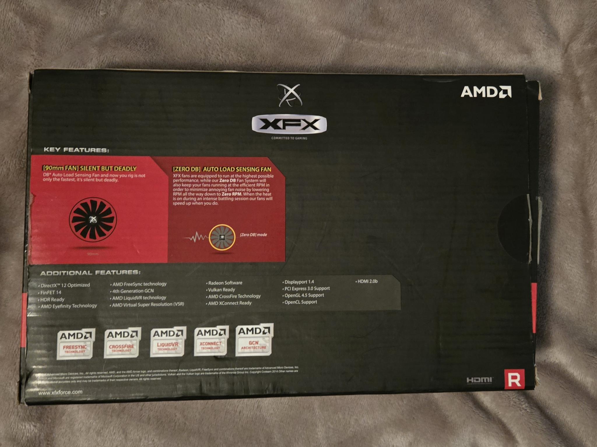 XFX RX560 Radeon 4GB