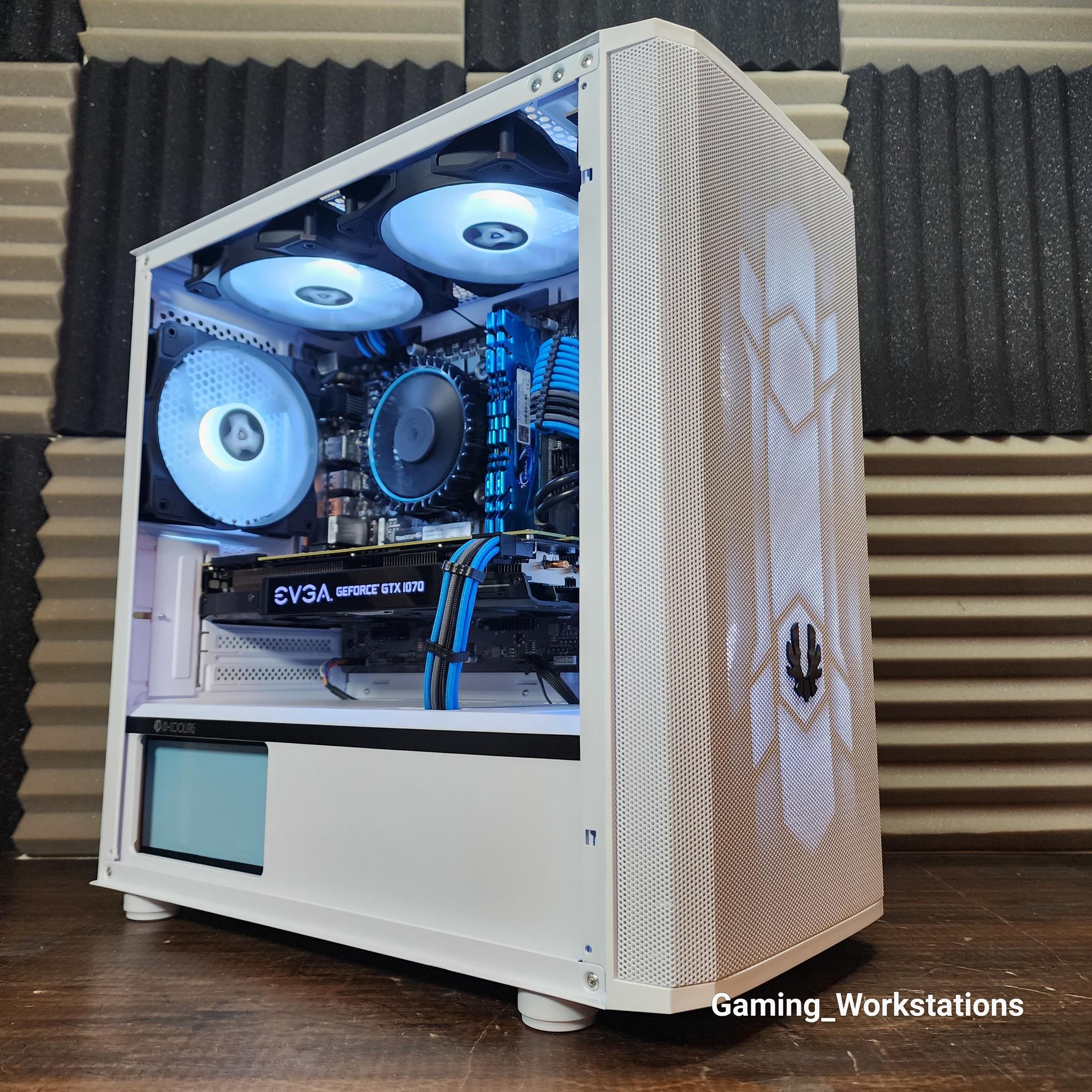 💙🤍💙 Intel Core i3 12100F // GeForce GTX 1070 // G.Skill 16GB 3000MHz