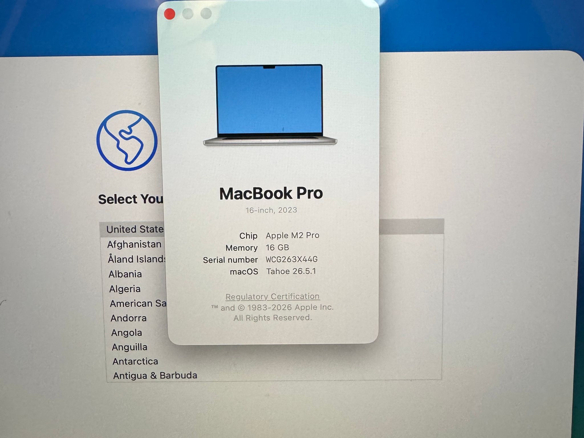 MacBook Pro - (M2 Pro, 16GB, 512GB SSD)-New, Open Box