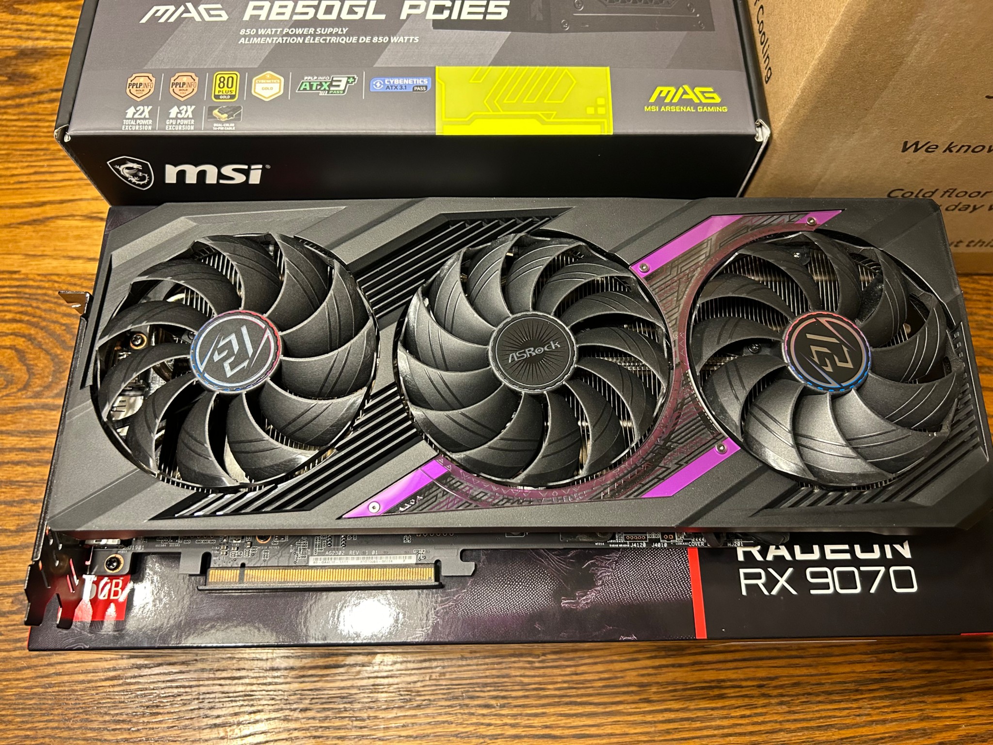 AMD Radeon 7700XT GPU Graphics Card