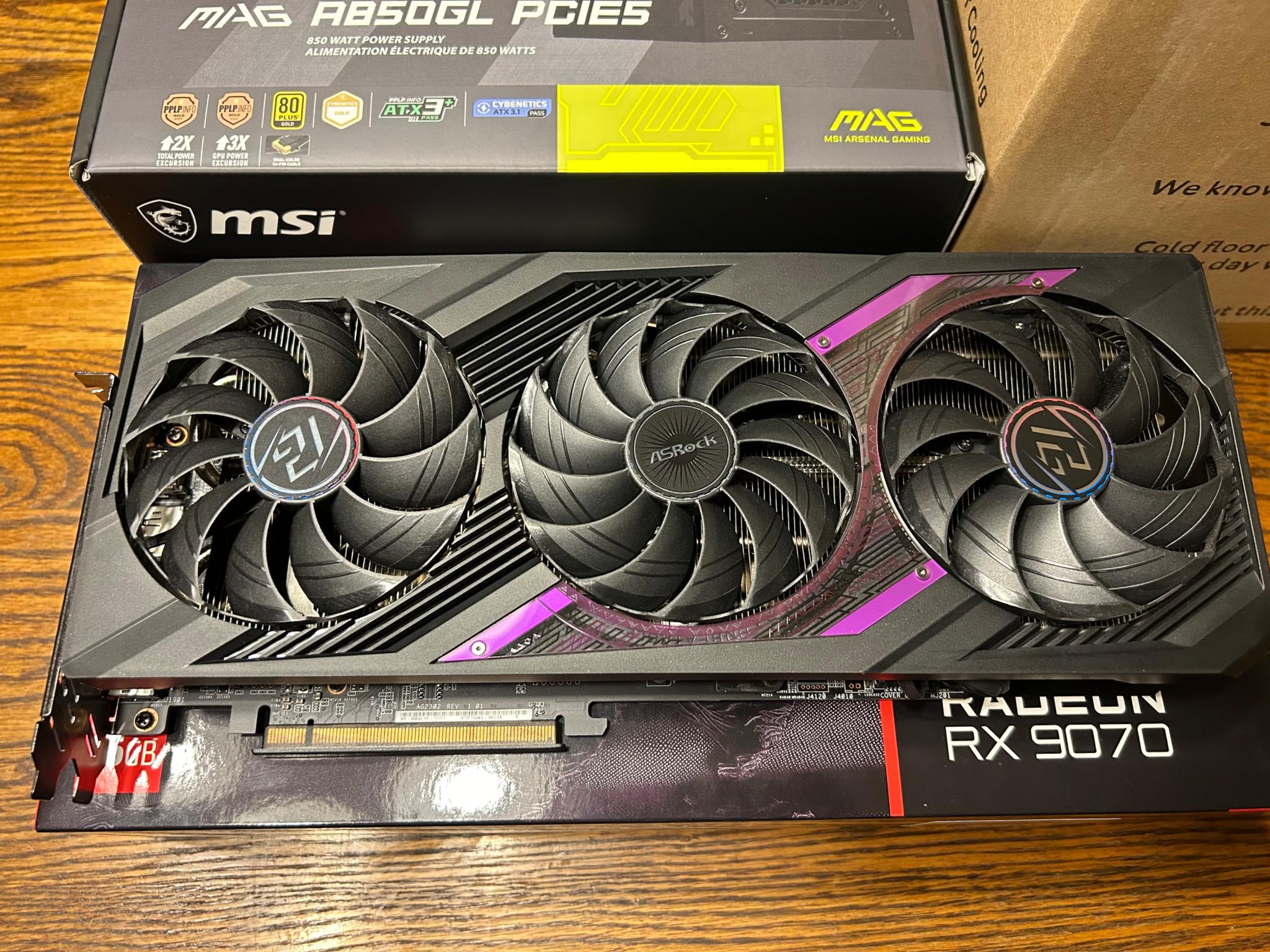 AMD Radeon 7700XT GPU Graphics Card