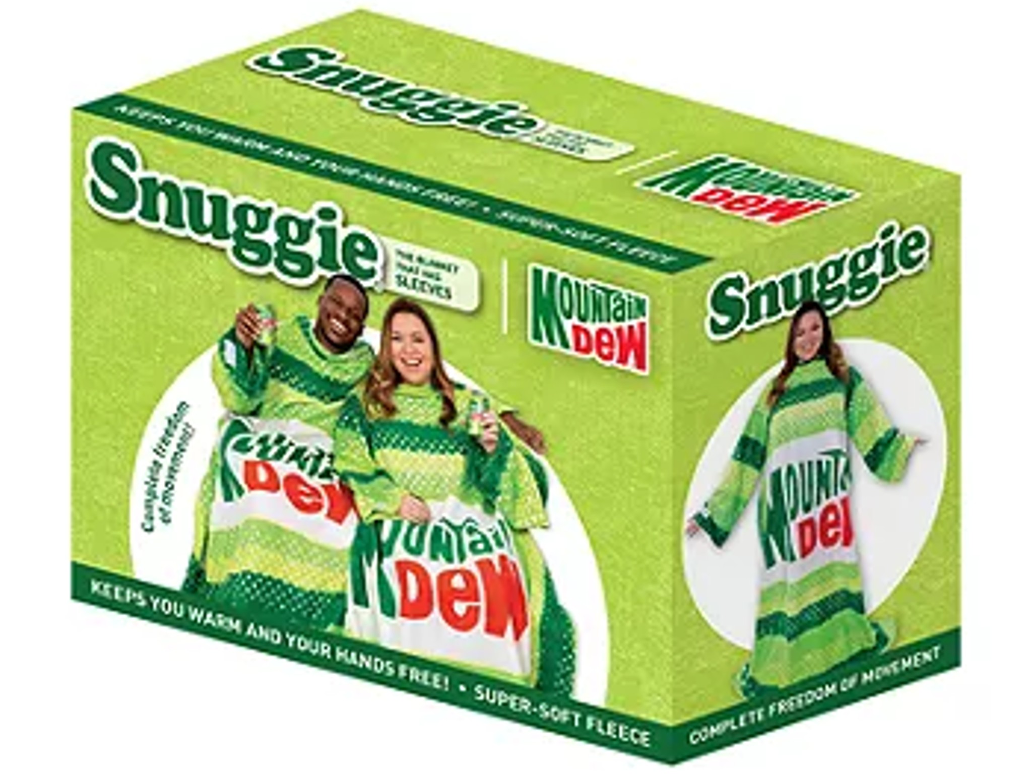 BNIB Mtn Dew Snuggie