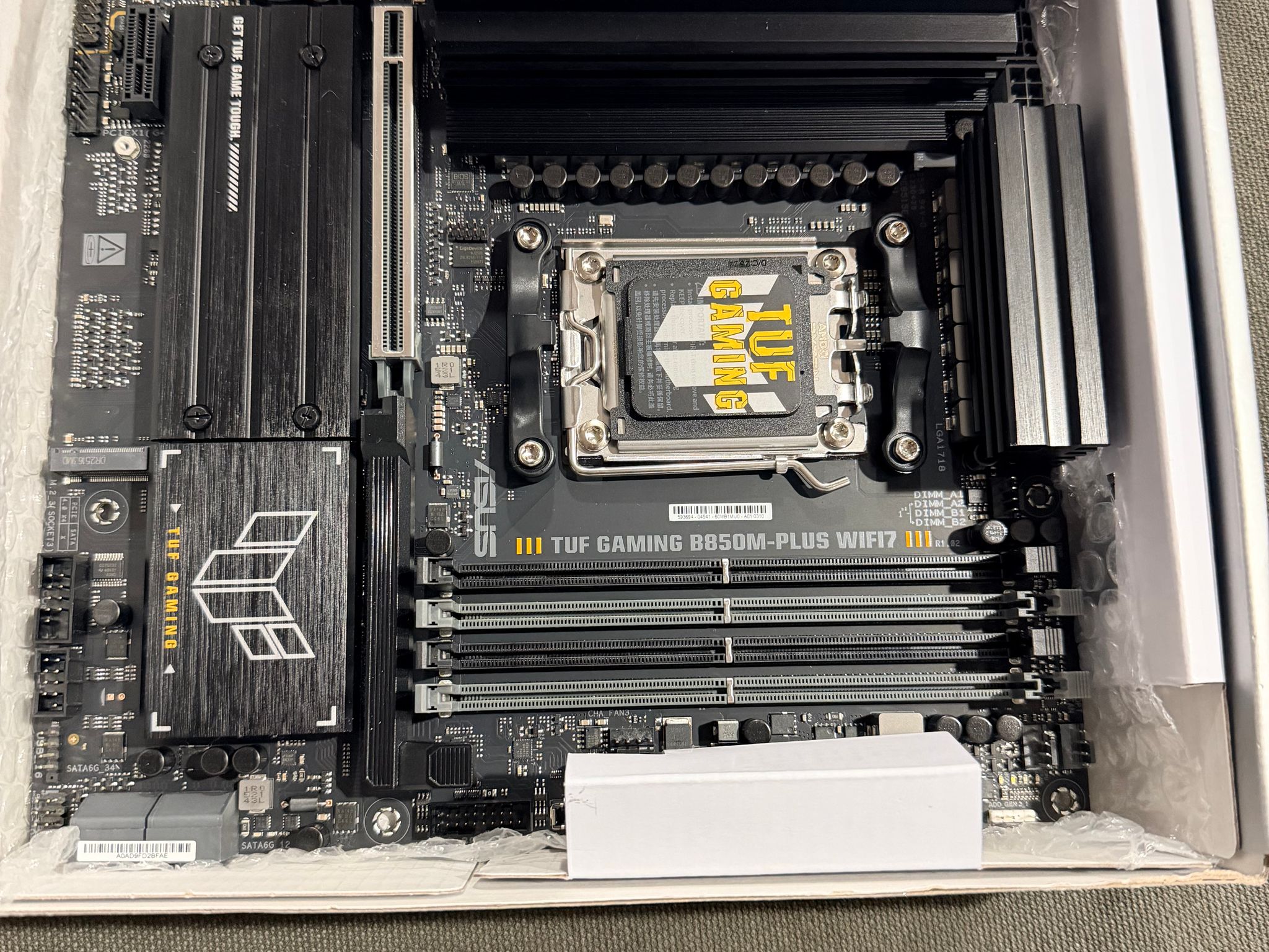 Asus Tuf Gaming B850 Matx Am5 motherboard