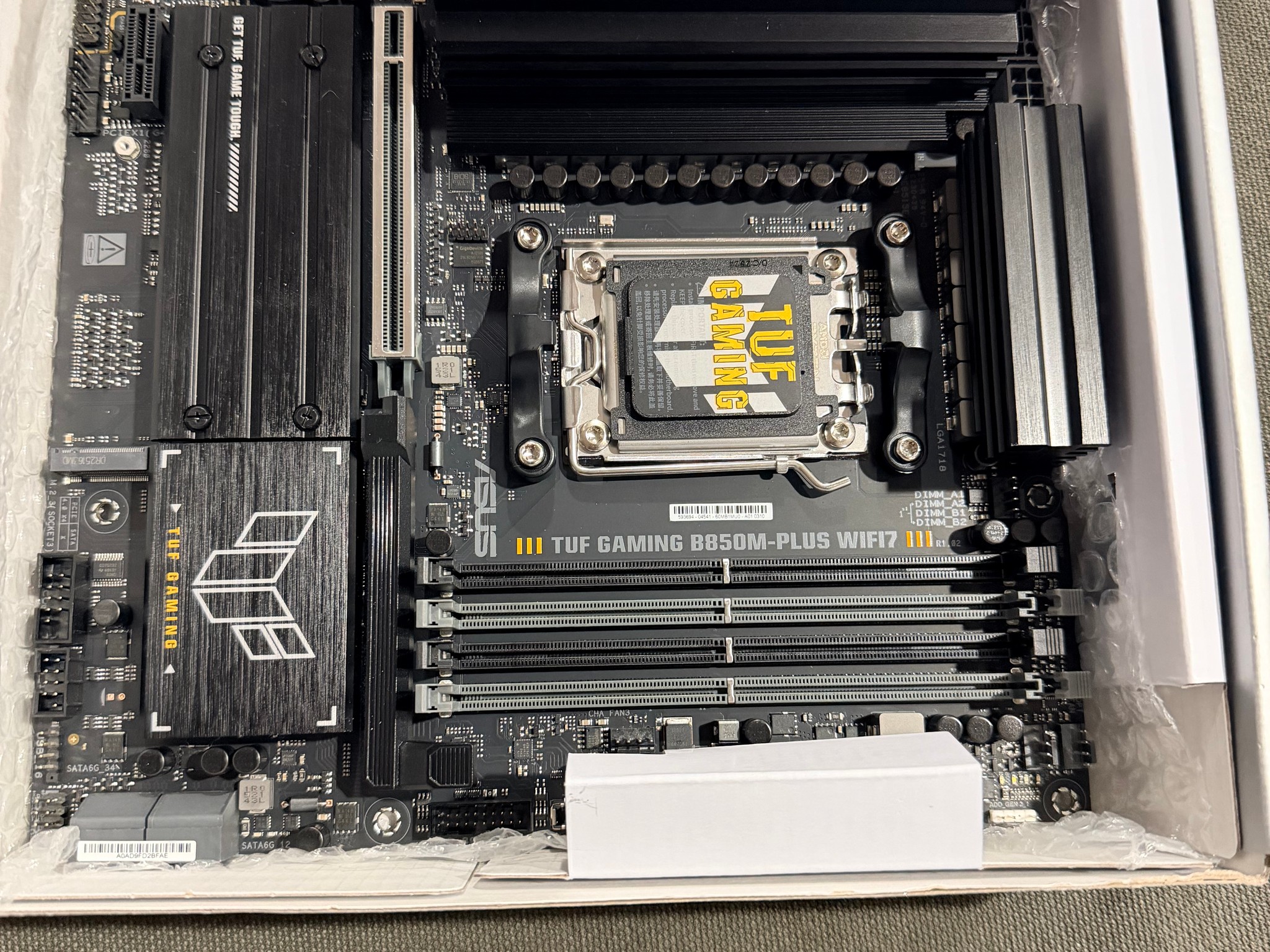 Asus Tuf Gaming B850 Matx Am5 motherboard