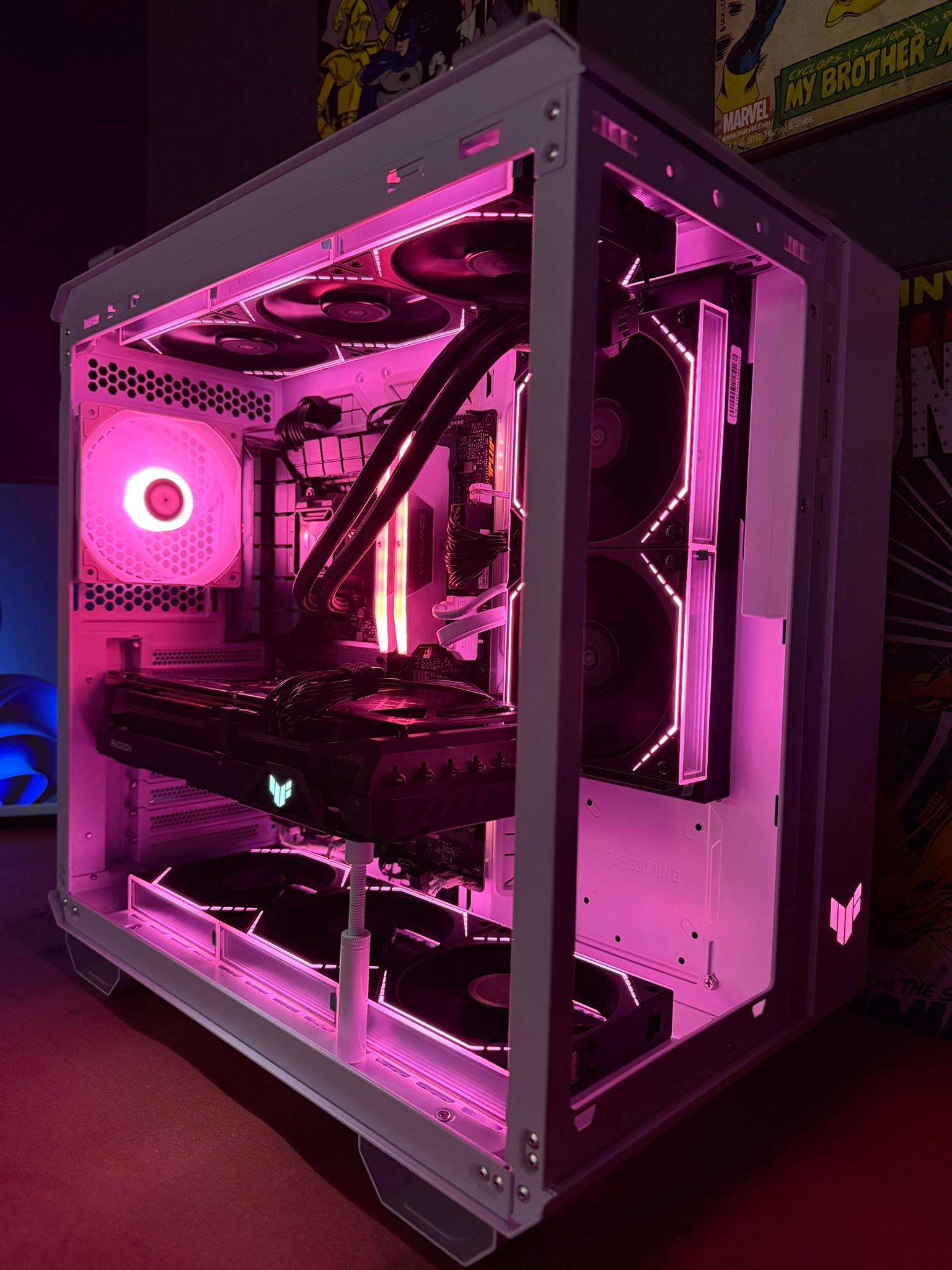 "ARCTIC TUF" 1440P BEAST | RX 6700XT 12GB - Intel i5 13400F | 32GB DDR5 | 2TB Storage | WIFI
