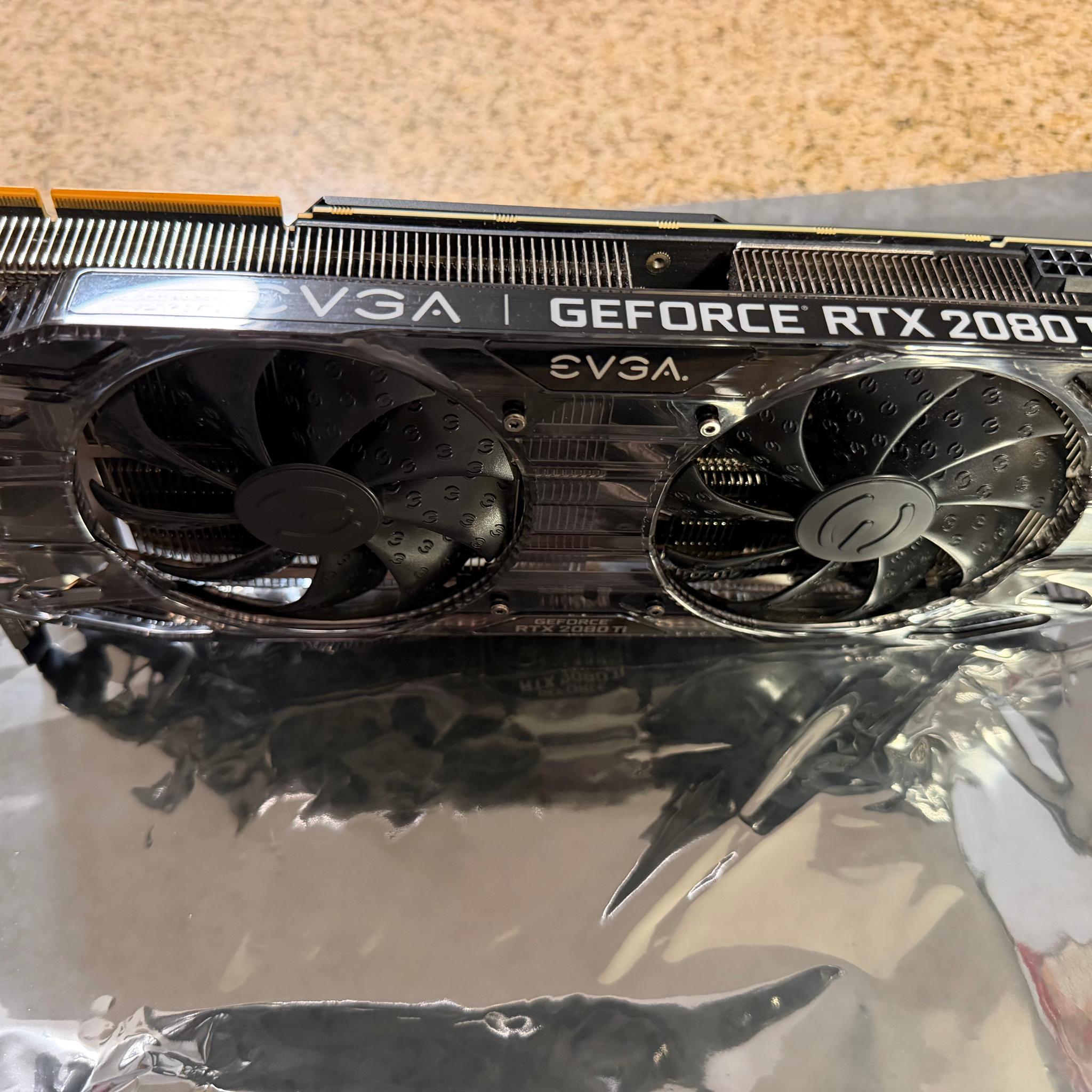 EVGA GeForce RTX 2080 Ti Black Edition Dual-Fan 11GB GDDR6 PCIe 3.0 Graphics Card