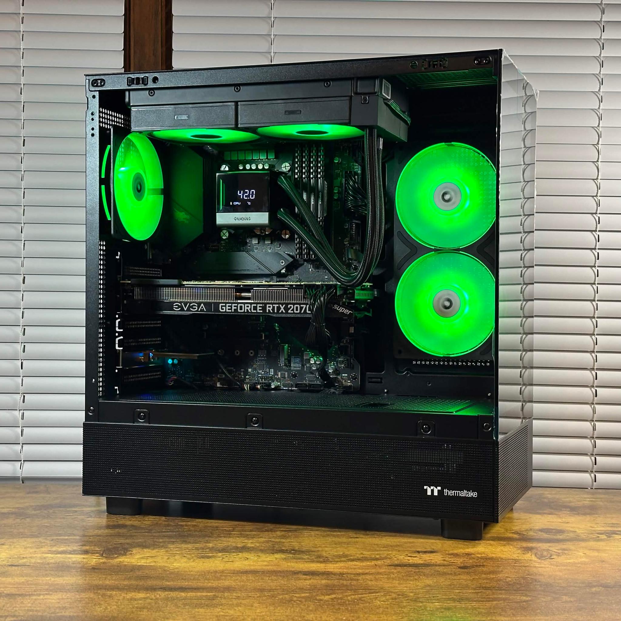 RTX 2070S 8GB | Intel i5-11400 | 16GB DDR4 | 1.5TB Storage | Win11 | WIFI | 1080P/1440P Gaming PC