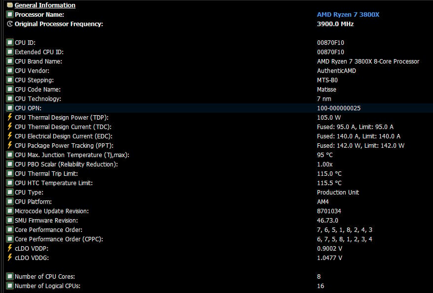 AMD Ryzen 7 3800X with Wraith Prism Cooler