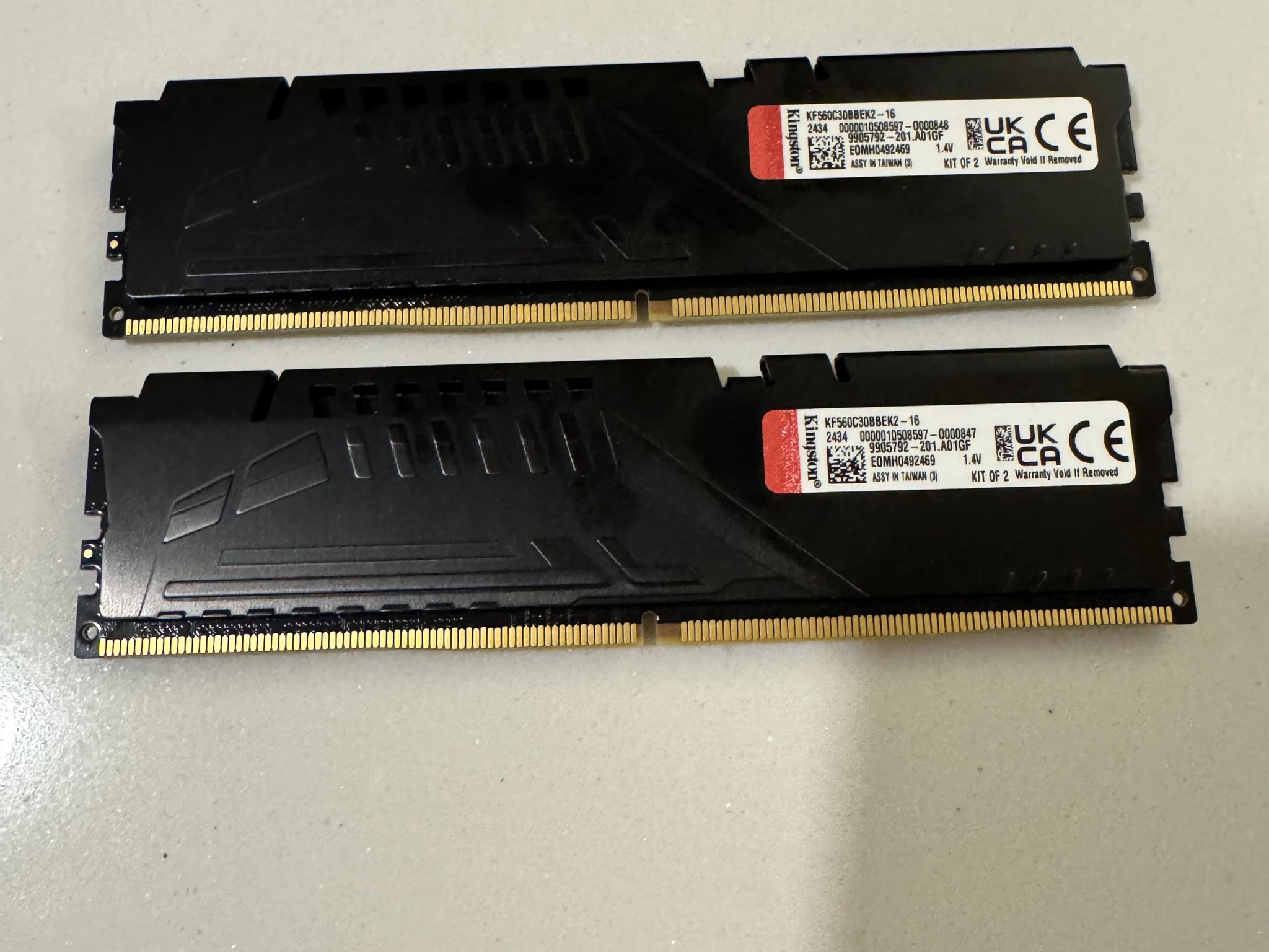 Kingston Fury Beast 16GB (2x8GB) 6000MT/s DDR5 CL30