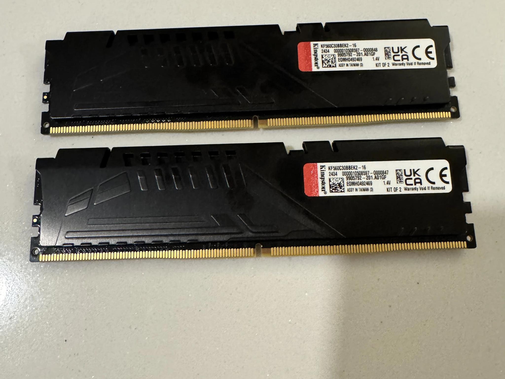 Kingston Fury Beast 16GB (2x8GB) 6000MT/s DDR5 CL30