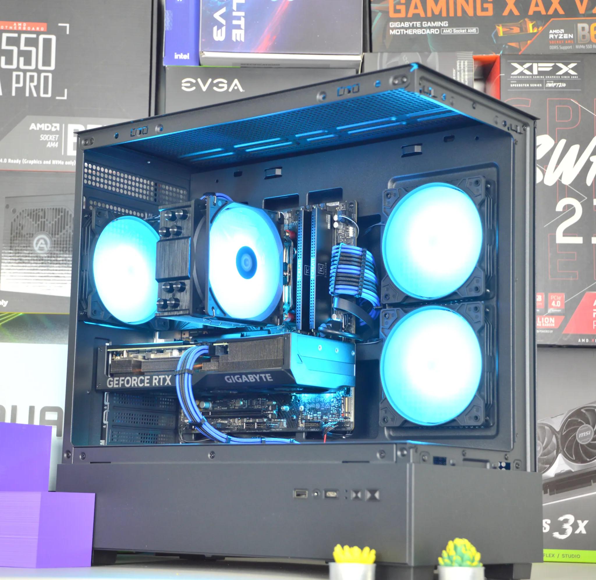 ⚡EXTREME⚡| RTX 4070 12GB| RYZEN 5 7500F | 32 GB DDR5 RAM | 2TB NVME SSD | Electric Night 2.0 |
