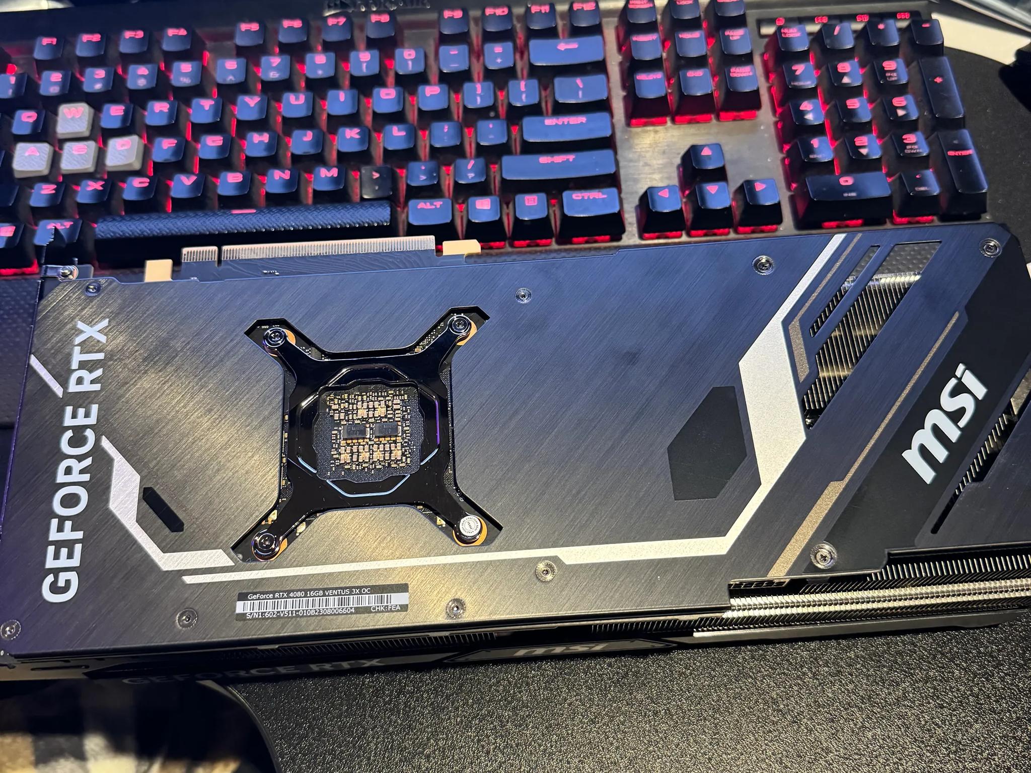 msi geforce rtx 4080 16gb ventus 3x oc