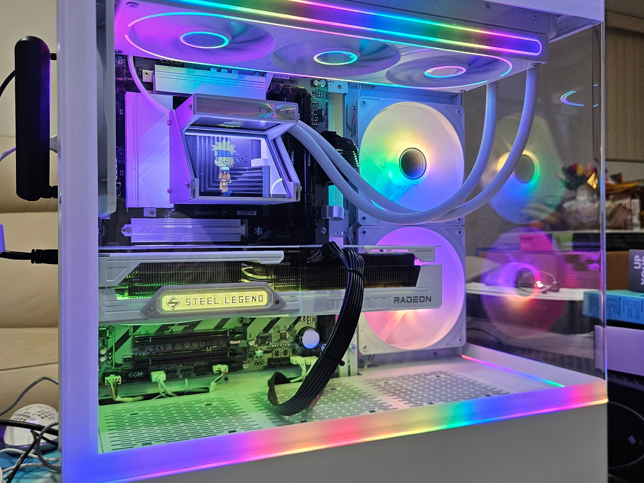 Gaming PC • RX 9070 XT • Intel Core Ultra 7 265K • 32GB DDR5 • 1TB M.2 • TRYX Holo 360MM • Win 11