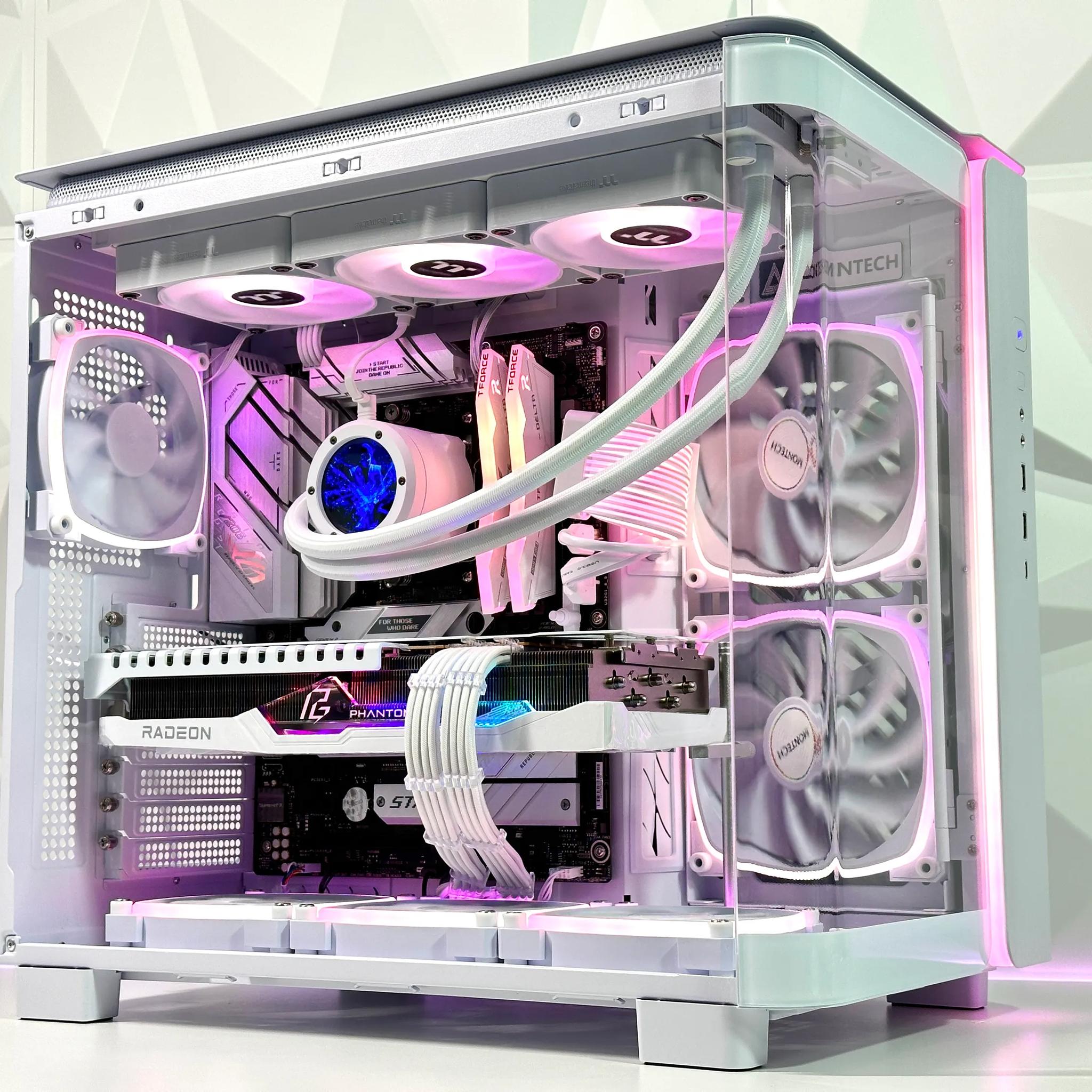 ❄️ · 🥶 · 🧊 · 🥷🏼Sub-Zero||Gaming PC🧊AMD RX 7900 XT 20GB🧊AMD Ryzen 7 7800X3D🧊32GB DDR5🧊2TB SSD