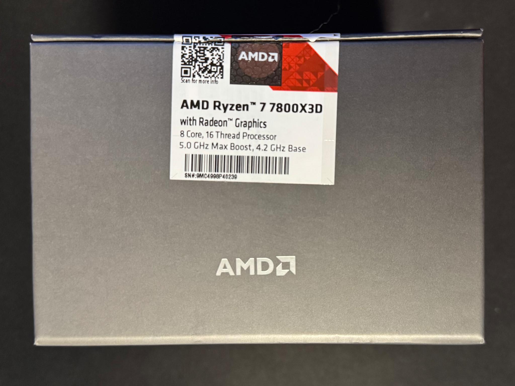 Ryzen 7 7800x3d