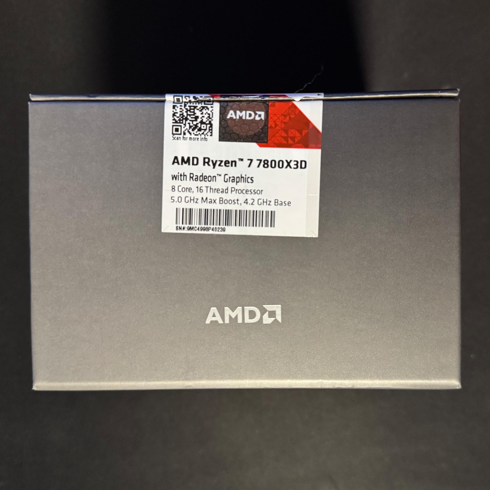 Ryzen 7 7800x3d