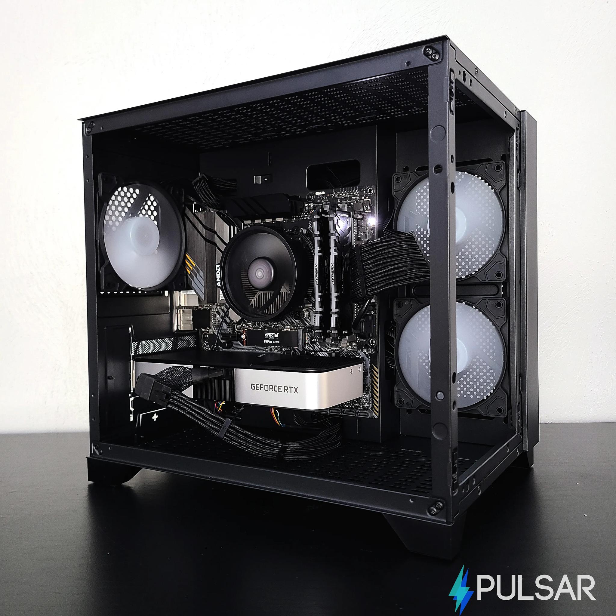 RTX 3060 TI / Ryzen 5 3600 / 32GB RAM ⬛ Midnight Hue ⬛