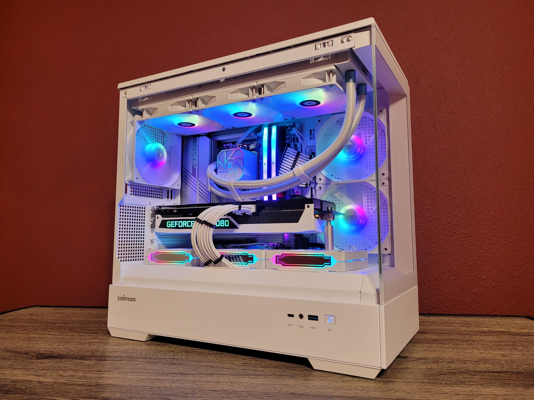 White RTX 3080 Gaming PC (Ryzen 5 7600X | 32GB RAM | 1TB SSD | WiFi 6 + BT)