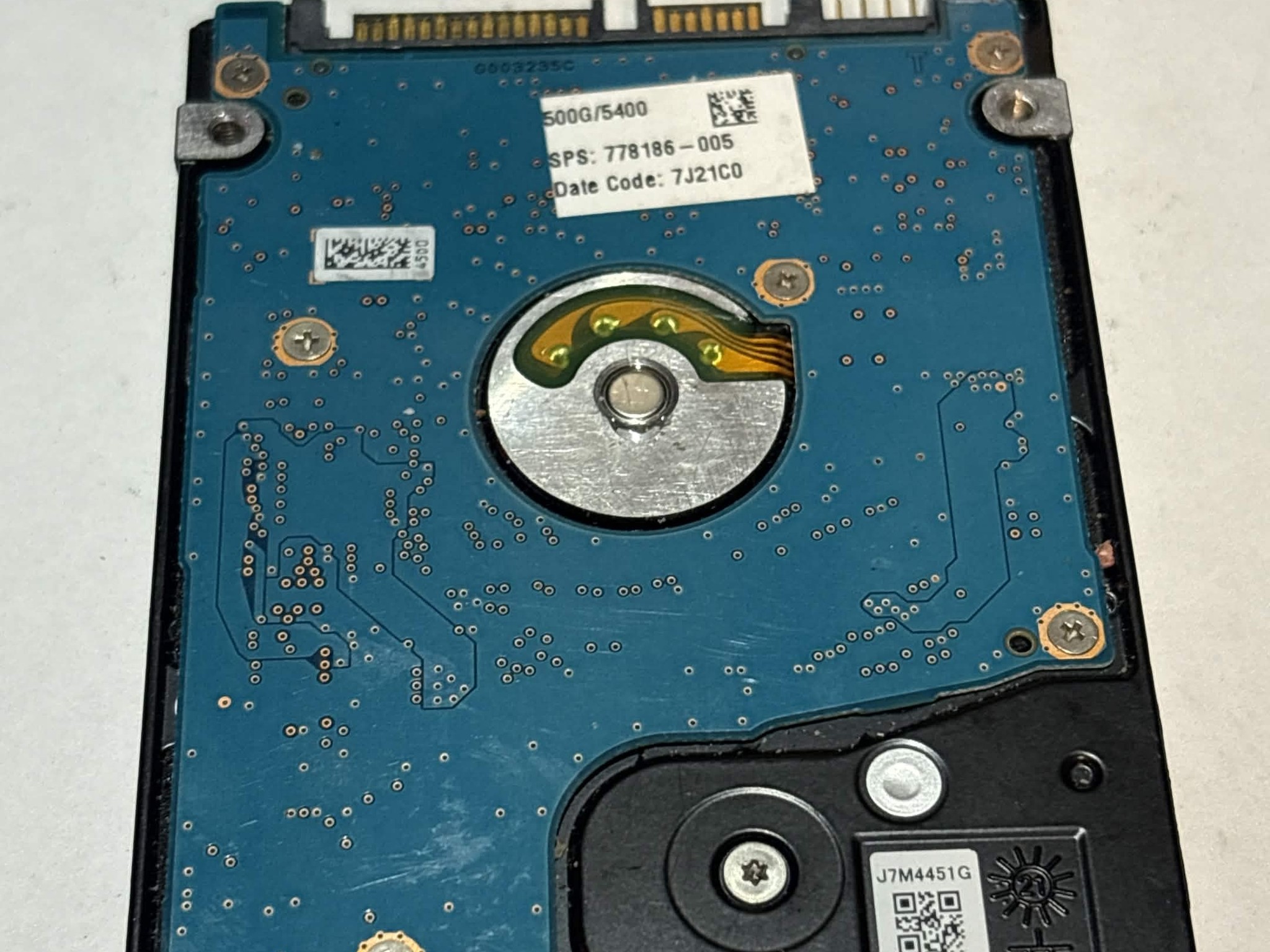 Toshiba 500GB SATA Laptop Hard Drive | Tested & Functional