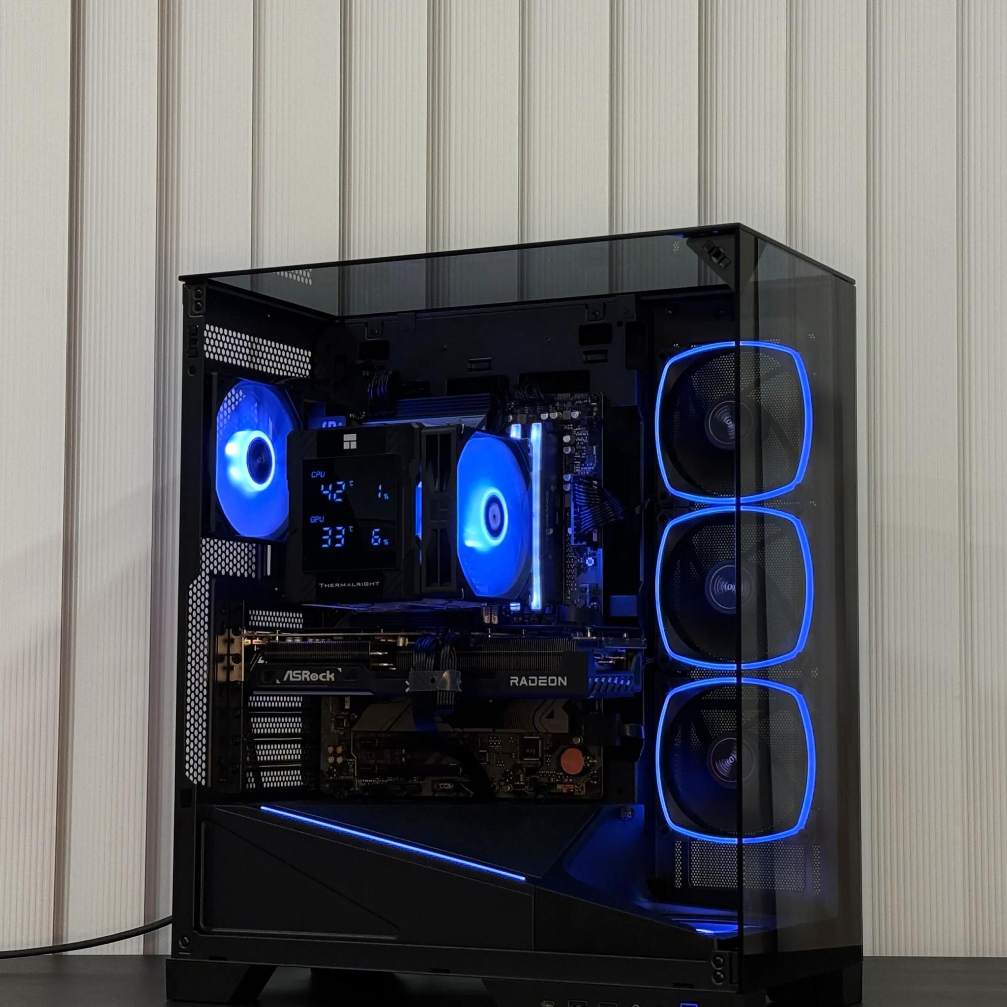 Gaming PC - RX 9070 | Ryzen 7 - 7700x | 32 GB DDR5 | 2 TB SSD | 750w Gold PSU