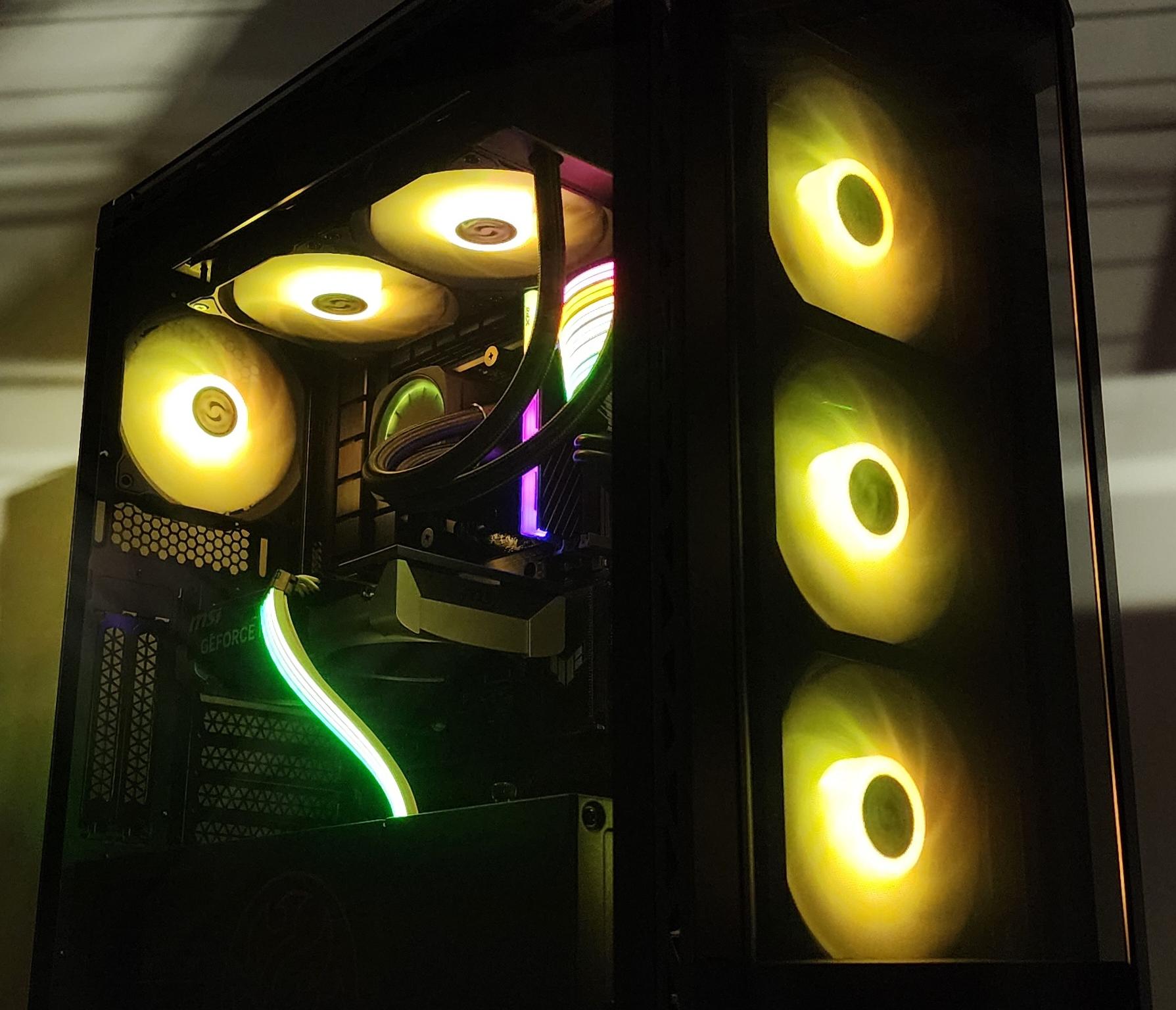Gaming PC Ryzen 5 7600X 16GB RAM 1TB SSD RTX 5060  8GB Windows 11 Computer