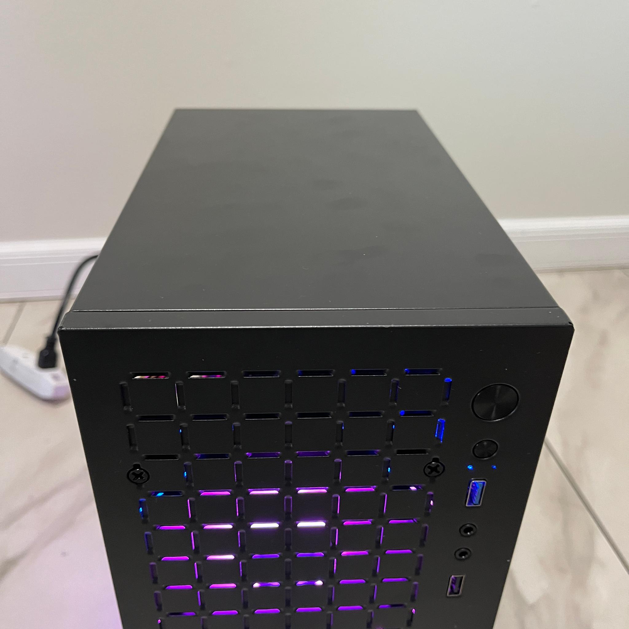 NVIDIA RTX 2060 Super, Intel Core i3-9100f, 16GB RAM, 1 TB Storage - Small Gaming PC w/ Wi-Fi & BT