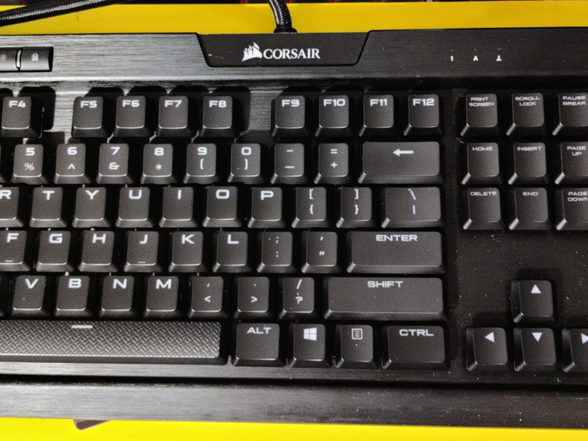 Corsair K70 RGB Dual USB Type-A Port MK.2 Low Profile Wired Gaming Keyboard