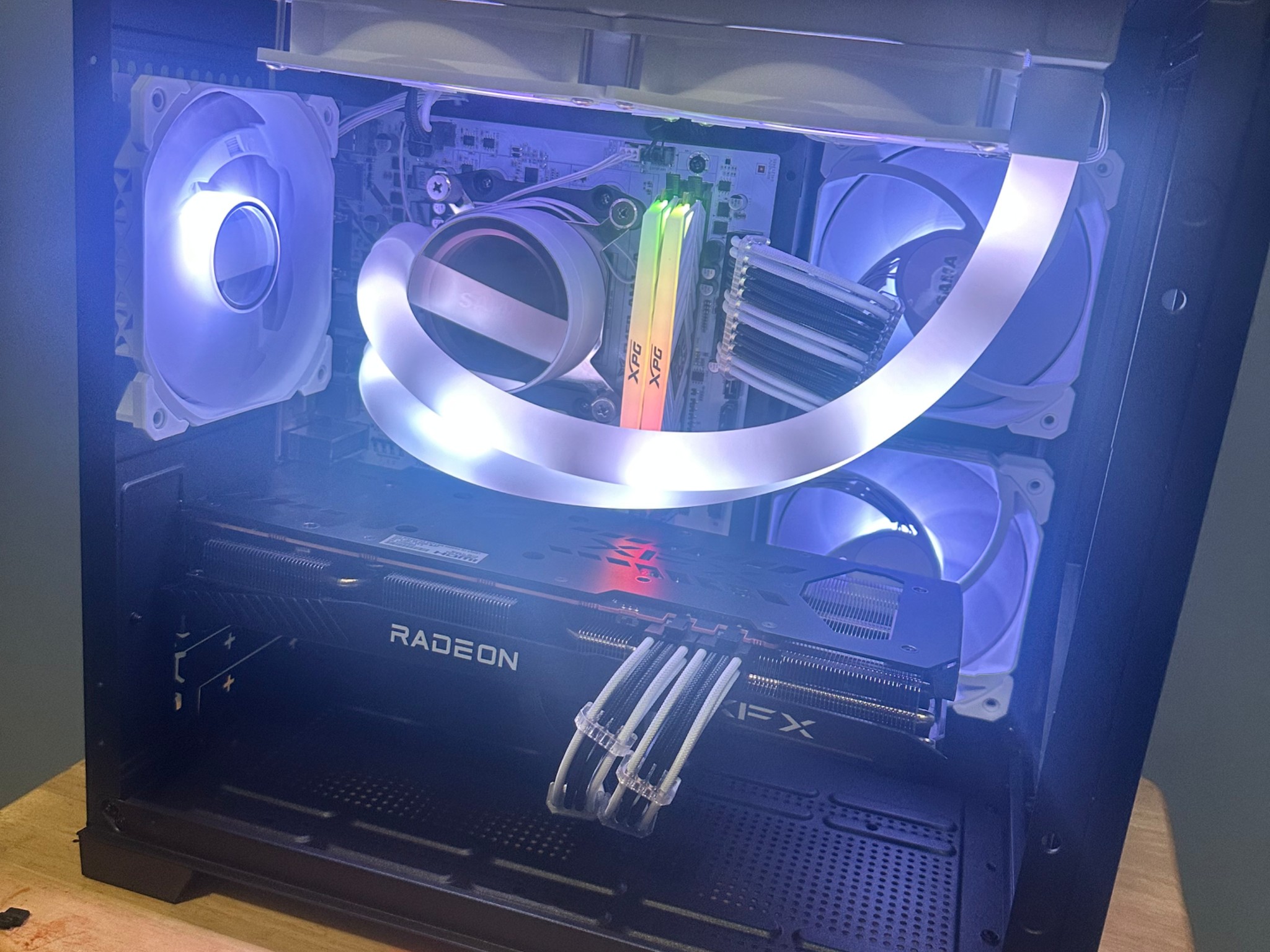 Ryzen5 5600|RX 6700XT 12G|B450(with PCIE 4.0)|16g DDR4 3200|1TB M.2 NVME|650w80+Bronze PSU|240mm AIO