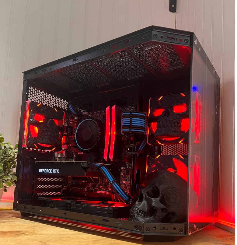 Diablo (V1.5) 12100f/32g ddr4/3060 12g/650watt psu/1tb nvme upgrade path