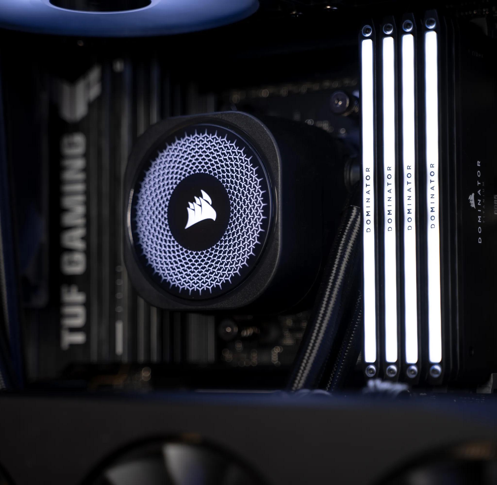 “Corpo-Z ” RX 9070 XT Ryzen 9 7950X3D 32GB Windows 11 2TB 4K Gaming PC Competition Powerhouse