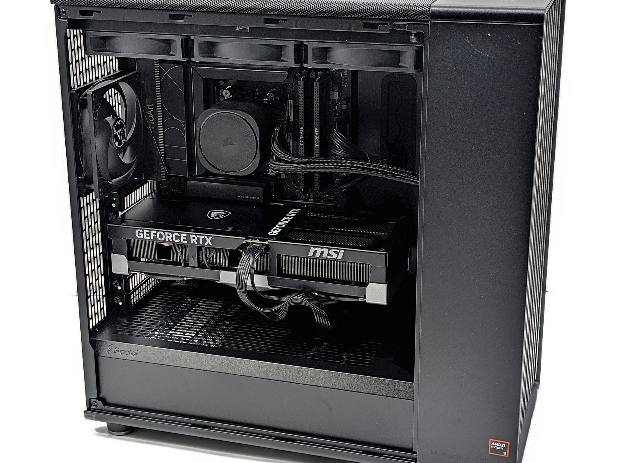 PowerSpec AI90 (Upgraded) – Ryzen 9 9950X3D-RTX 5090-64GB DDR5-2TB NVMe-ASUS ProArt X870E-1700W PSU