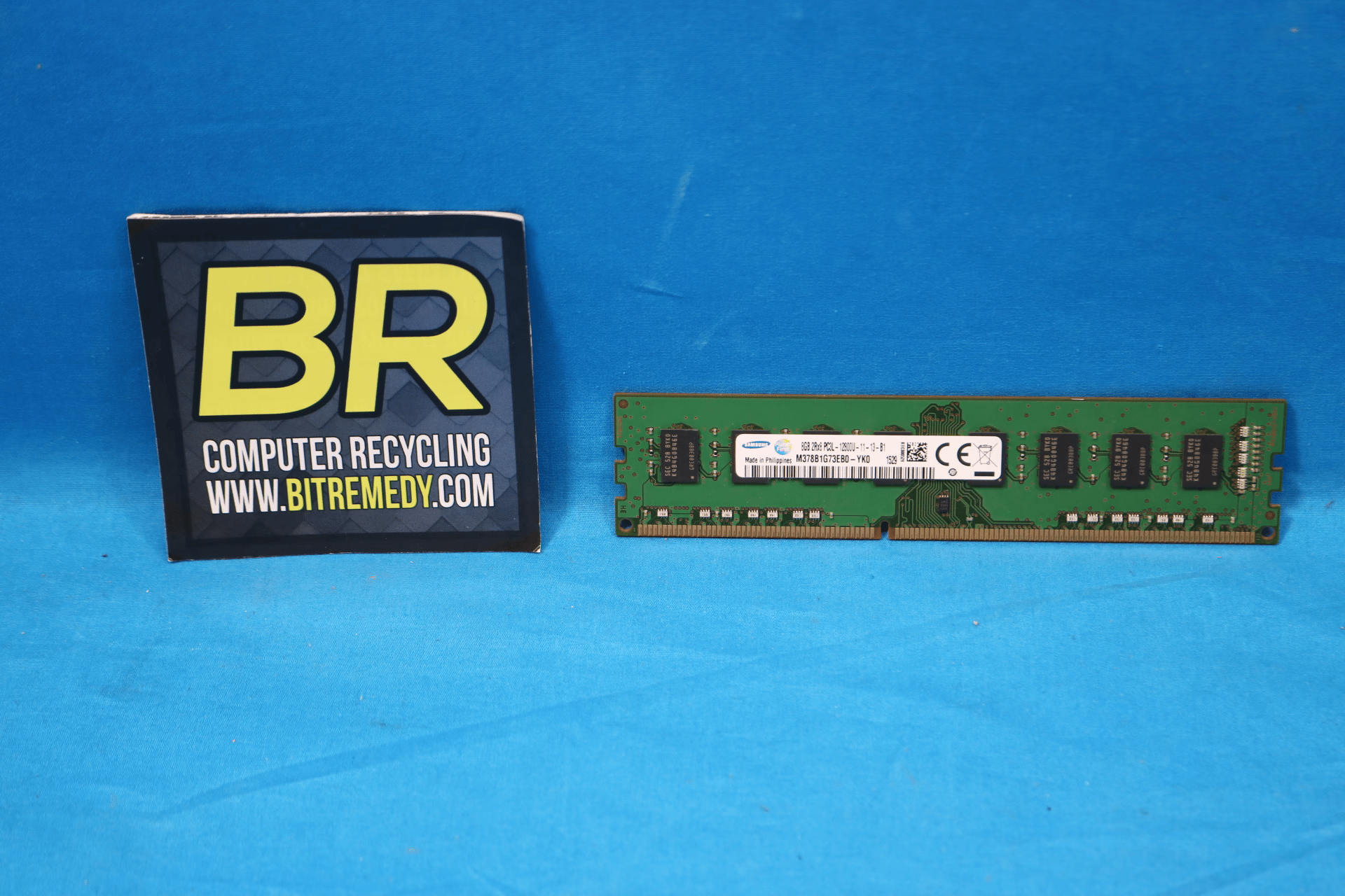 Samsung 8 GB 2Rx8 PC3L-12800U-11-13-B1 DDR3L 1600MHz Desktop UDIMM Memory M378B1G73EB0-YK0