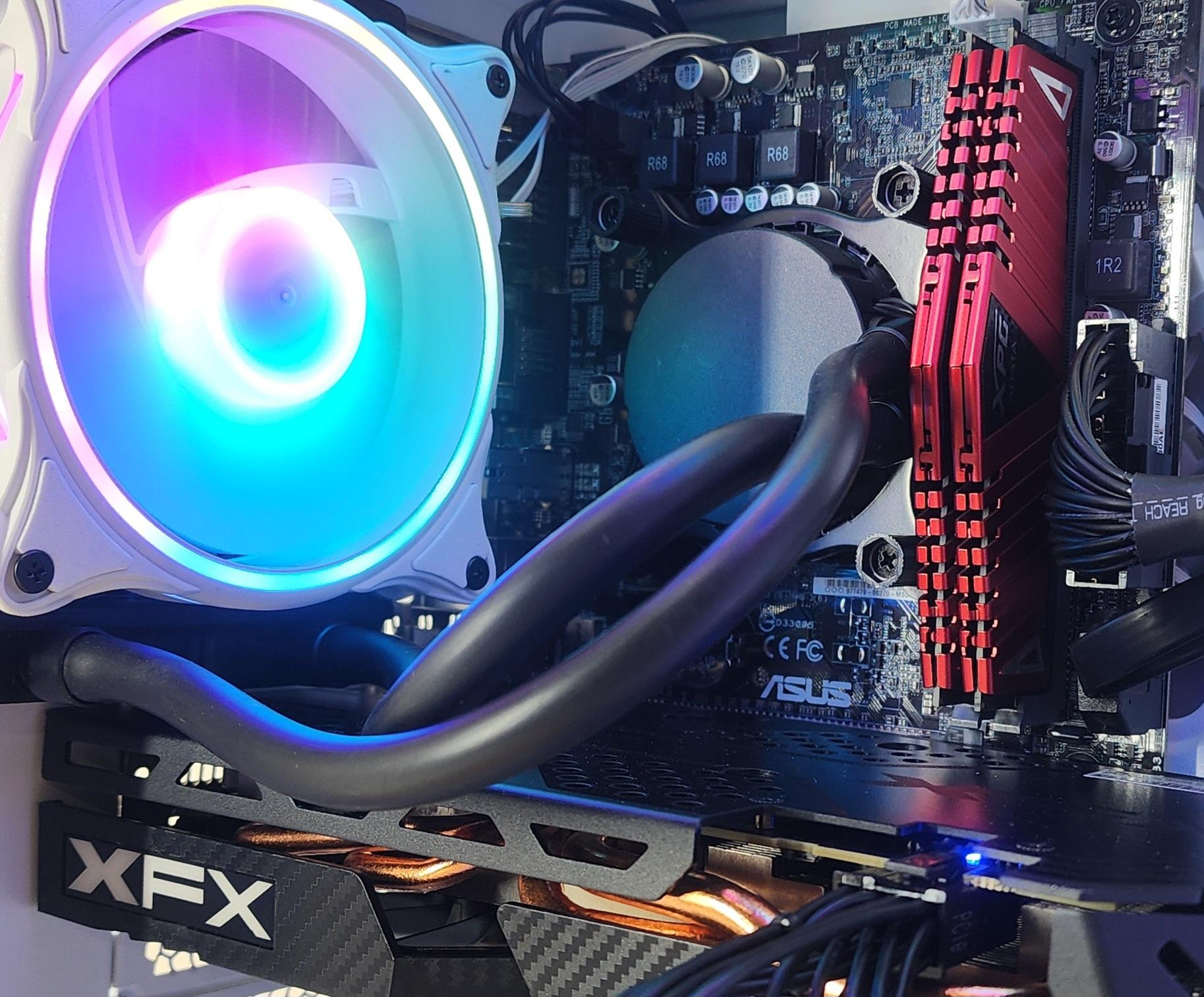 Gaming PC i5-6500 16GB RAM 240GB SSD + 500GB HDD RX 580 8GB Windows 11 Computer