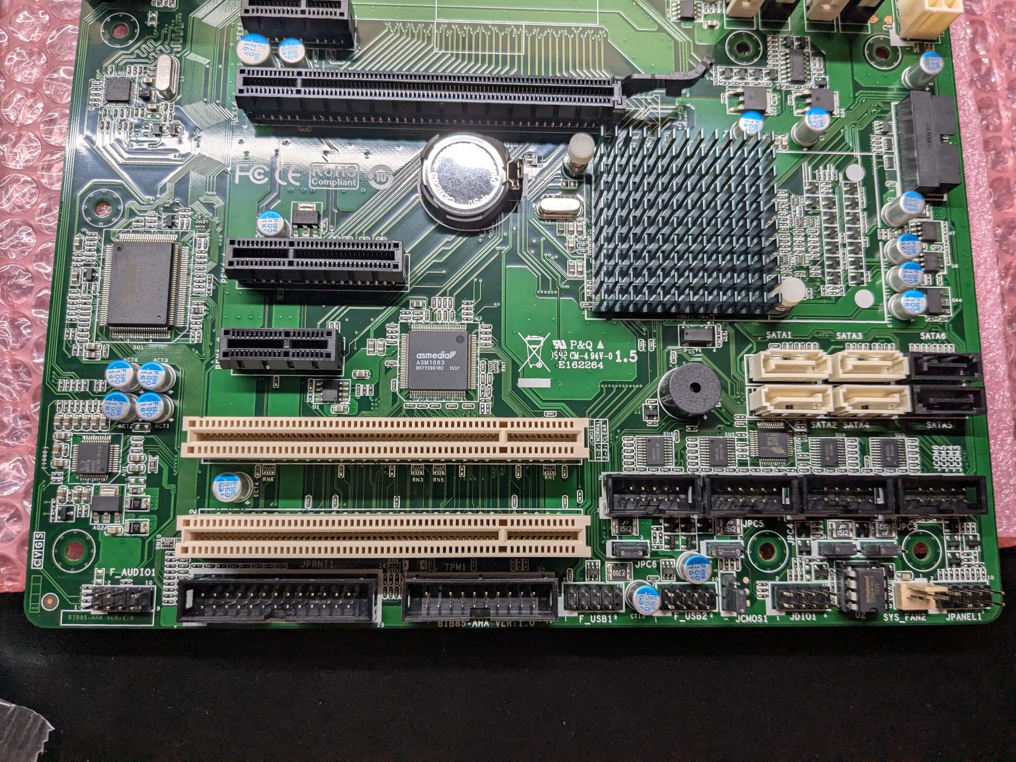 NEW OLD STOCK | Biostar LGA 1150 Motherboard | BIB85AHA Industrial motherboard
