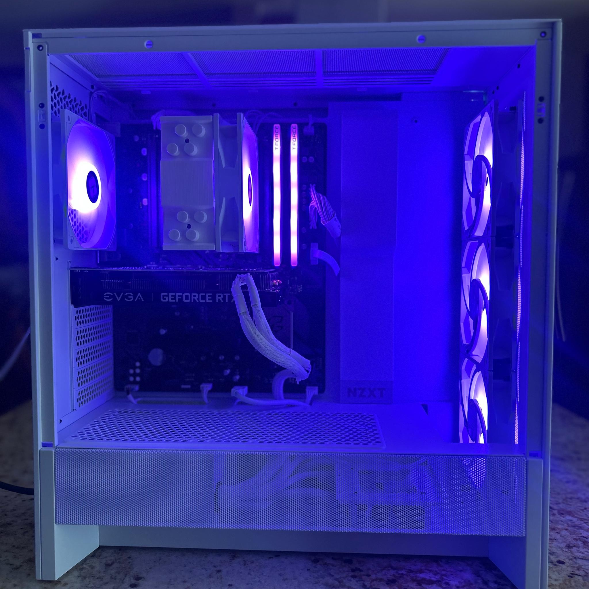 White Budget Gaming PC | RTX 3050 8GB | RYZEN 5 3600 | 16GB Ram | 1TB SSD | Win 11