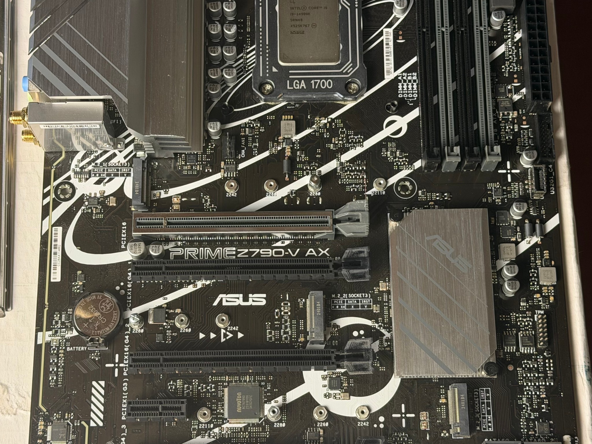 14900k + Asus Prime Z790-V AX Motherboard
